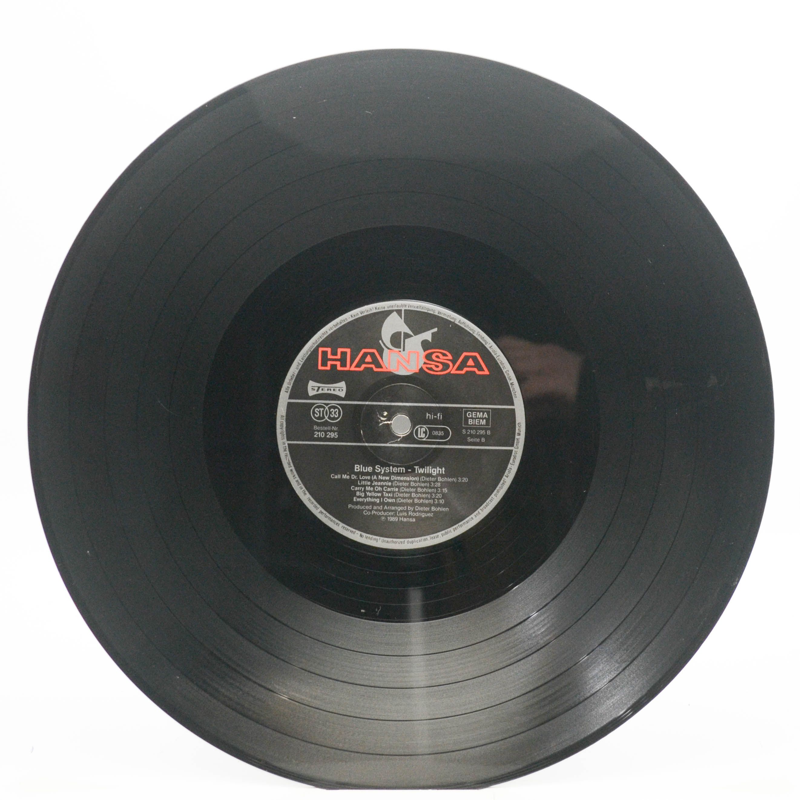 Blue System — Twilight, 1989