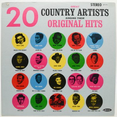 20 Great Country Artists Singing Their Original Hits (USA), 1964