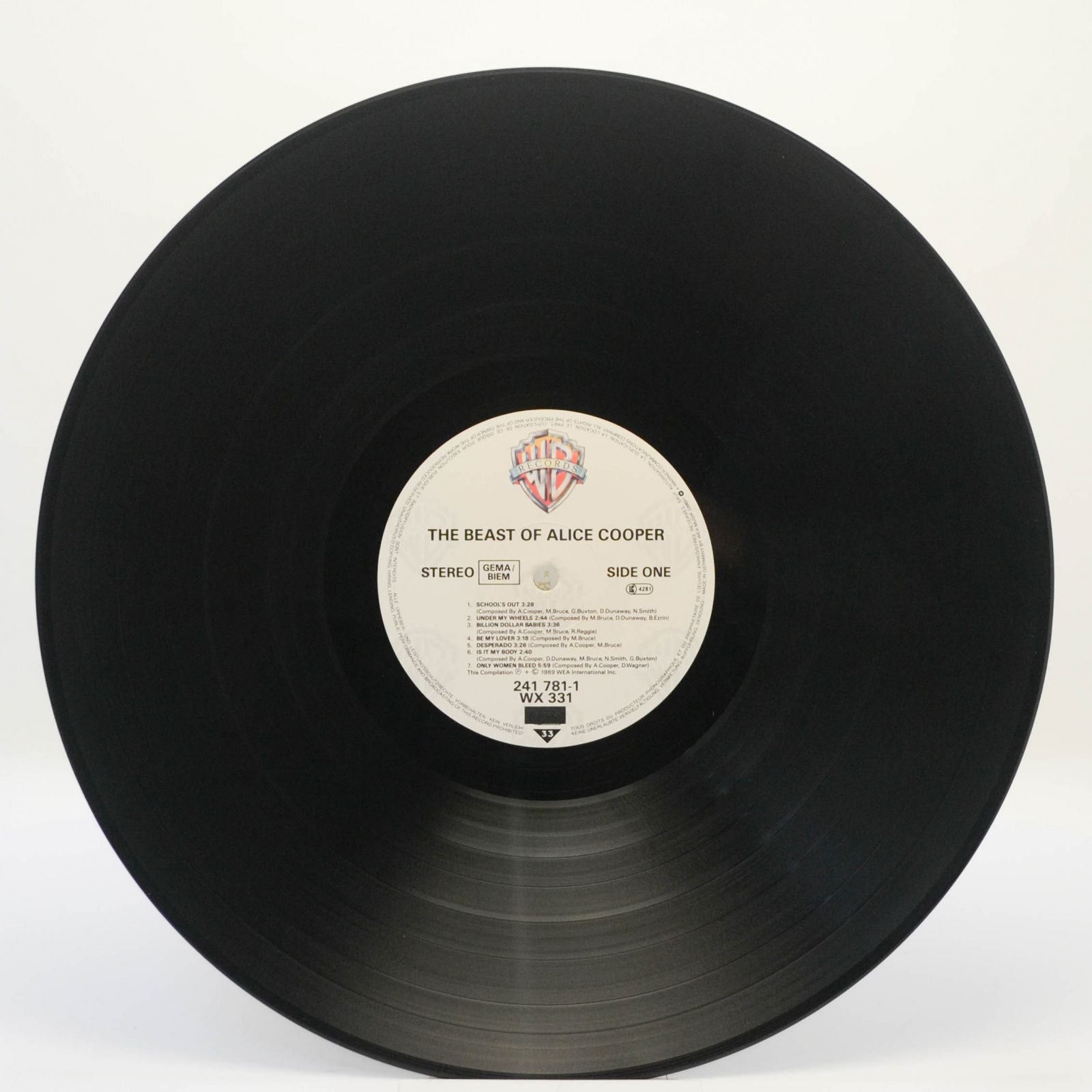 Alice Cooper — The Beast Of Alice Cooper, 1989