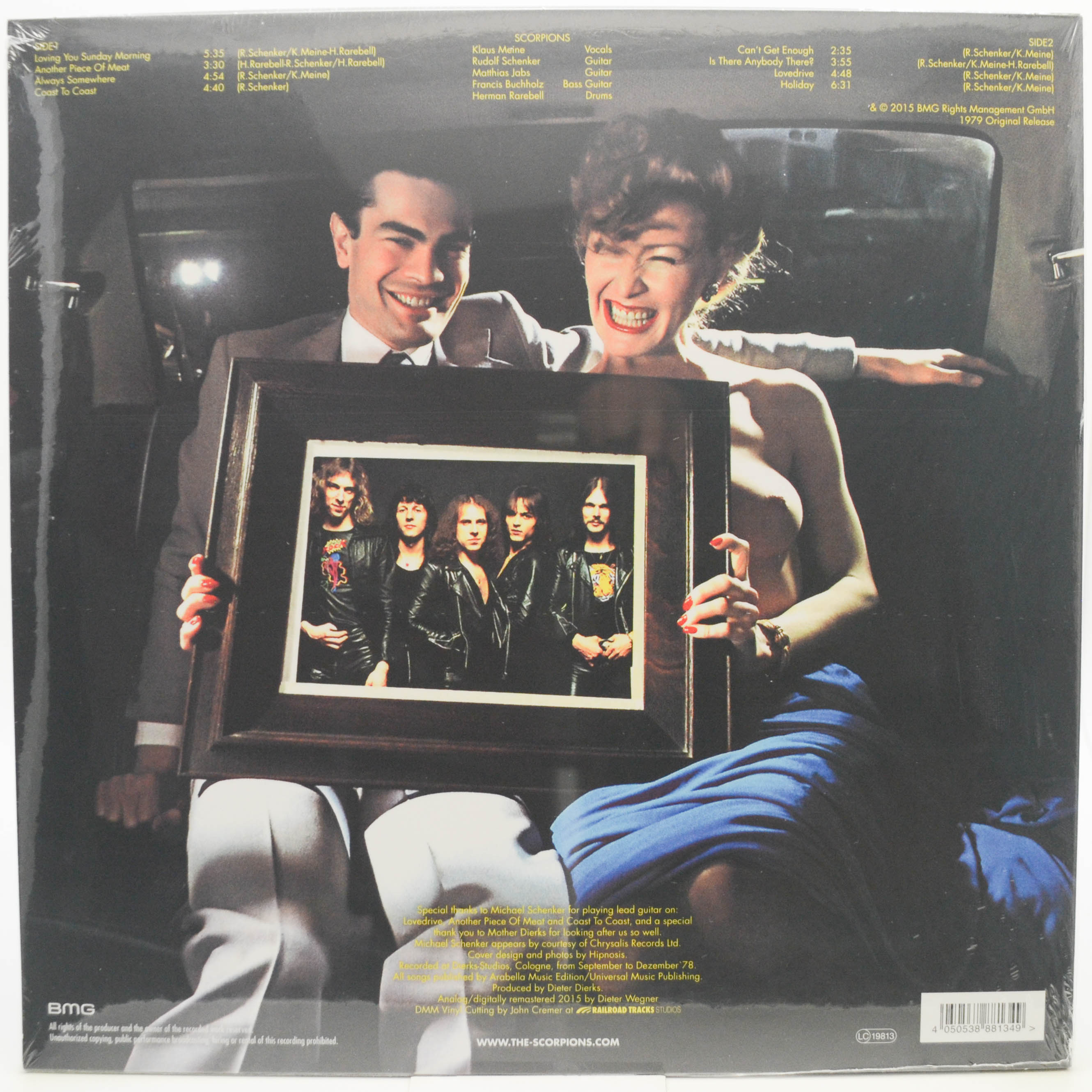 Виниловая пластинка Scorpions — Lovedrive, 1979