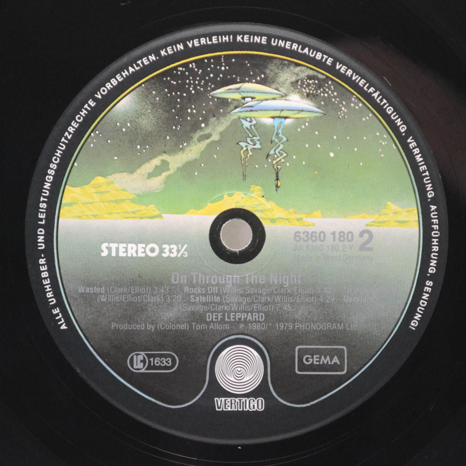 Def Leppard — On Through The Night, 1980