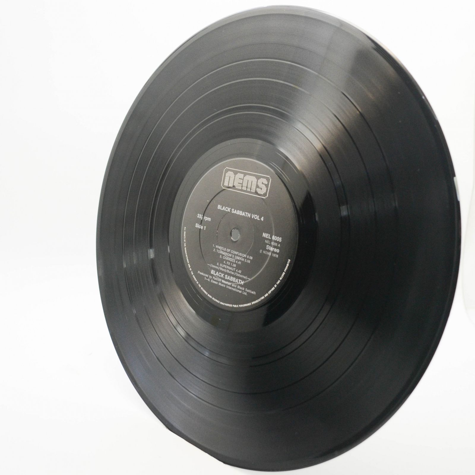 Black Sabbath — Black Sabbath Vol 4 (UK), 1972