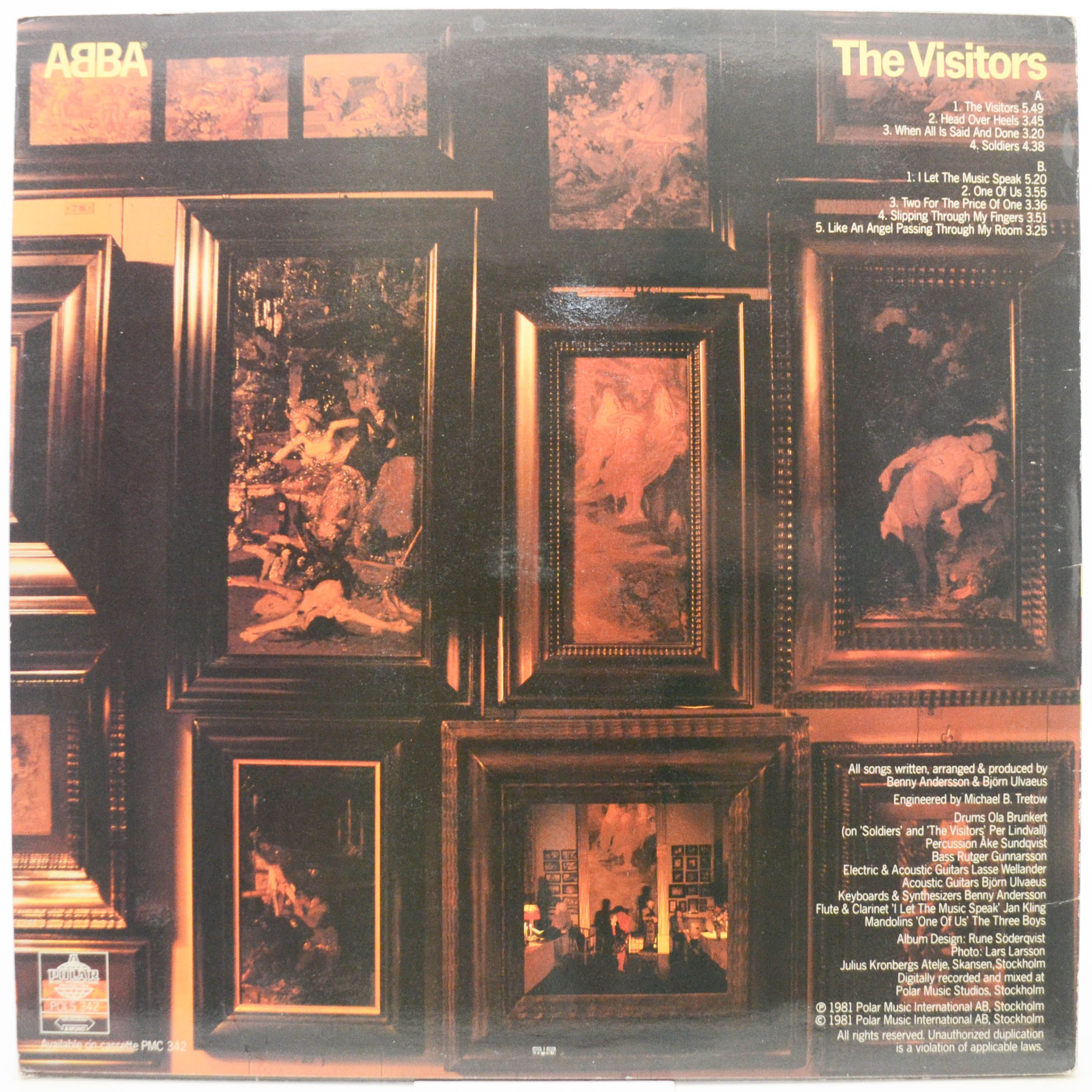 ABBA — The Visitors (1-st, Sweden), 1981
