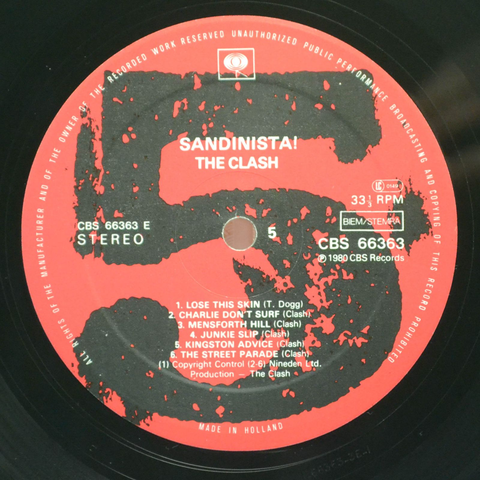 Clash — Sandinista! (3LP), 1980