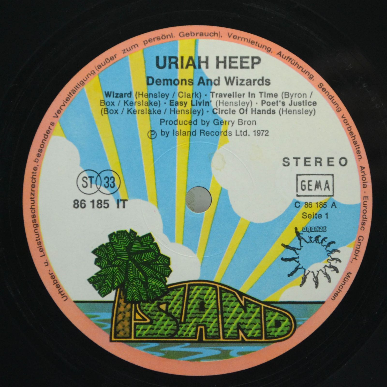 Uriah Heep — Demons And Wizards, 1972