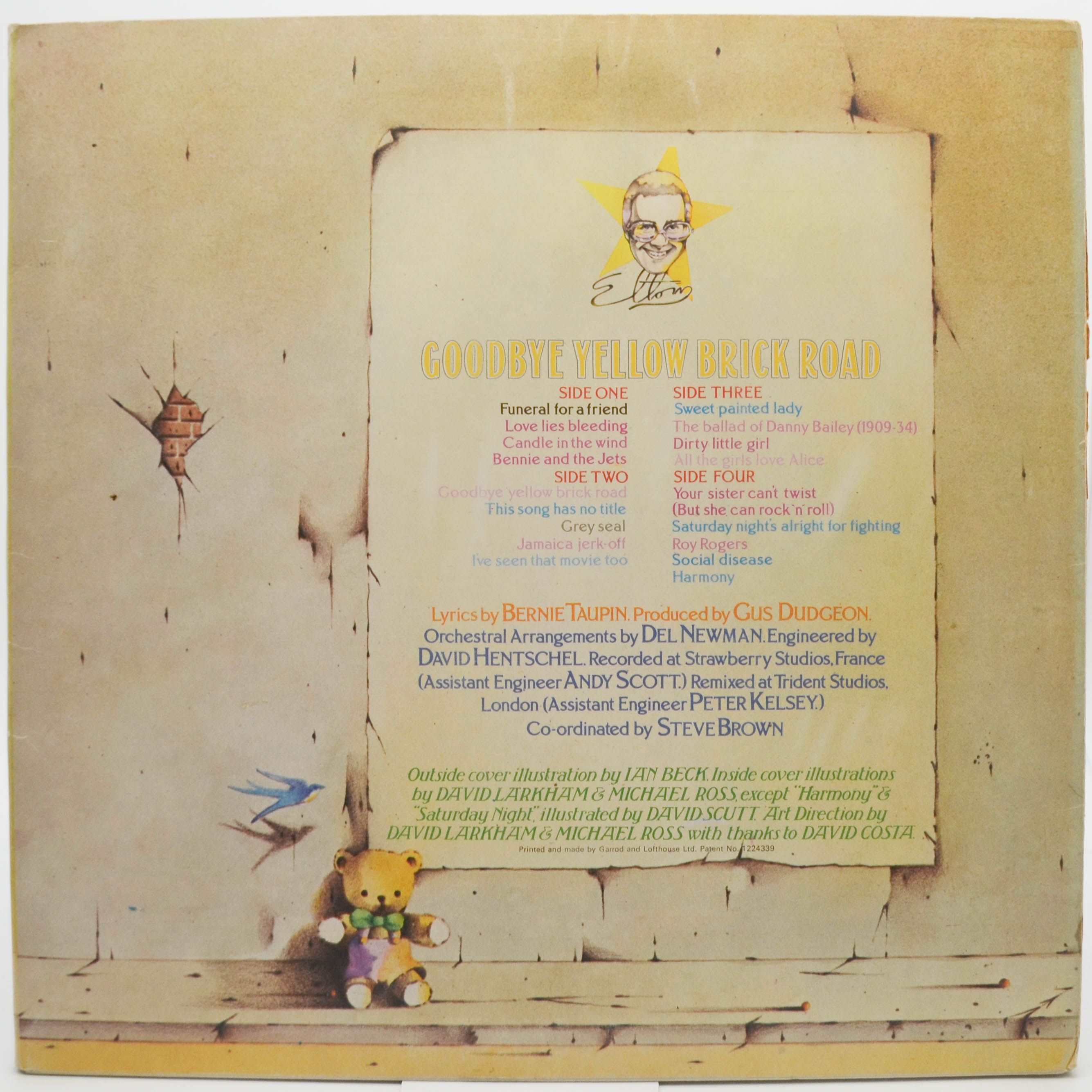 Elton John — Goodbye Yellow Brick Road (2LP), 1973