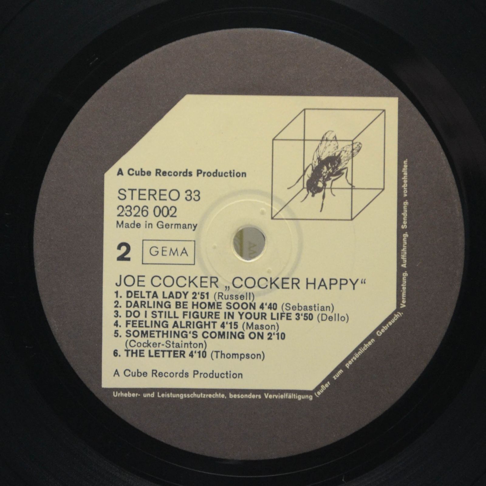 Joe Cocker — Cocker Happy, 1971