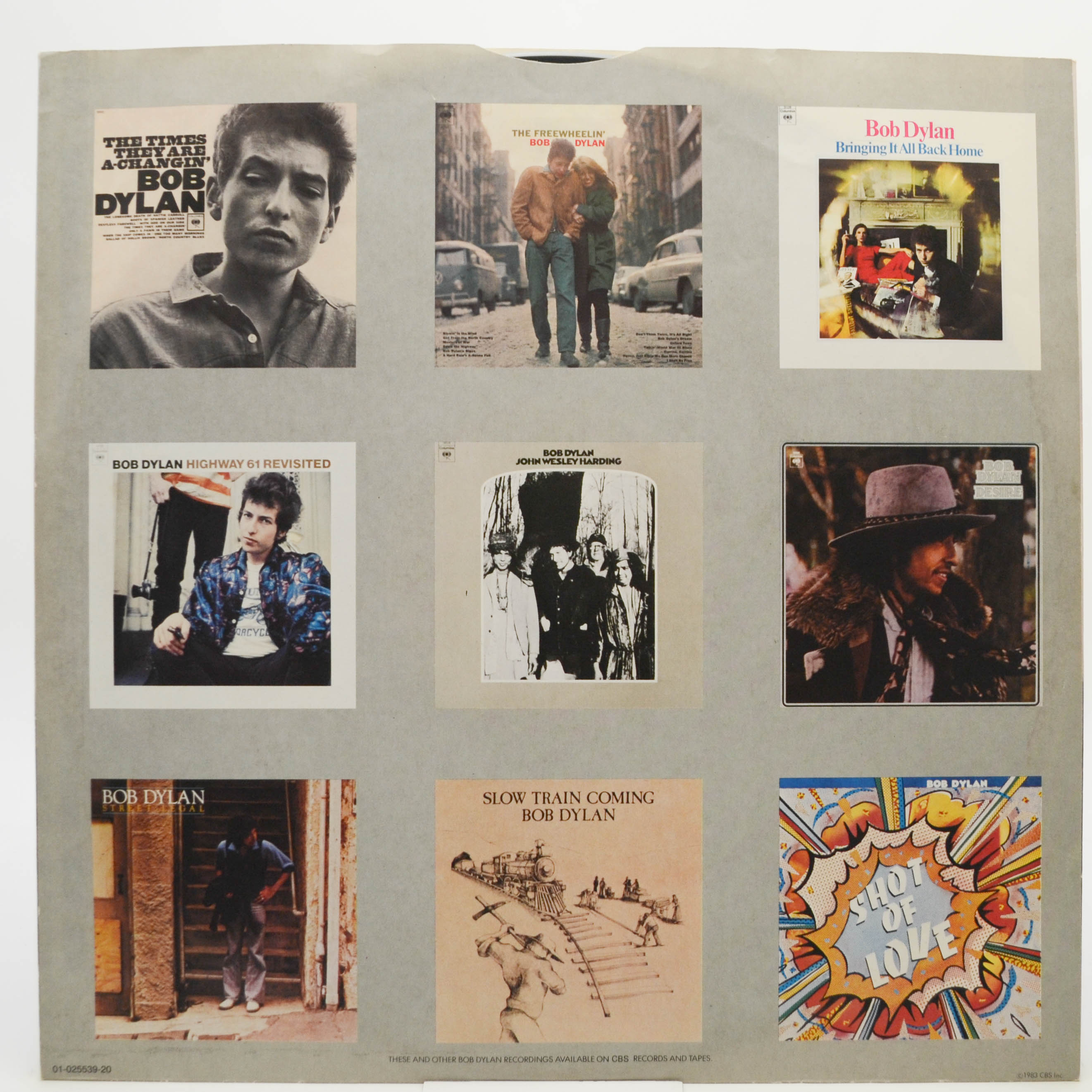 Bob Dylan — Infidels, 1983