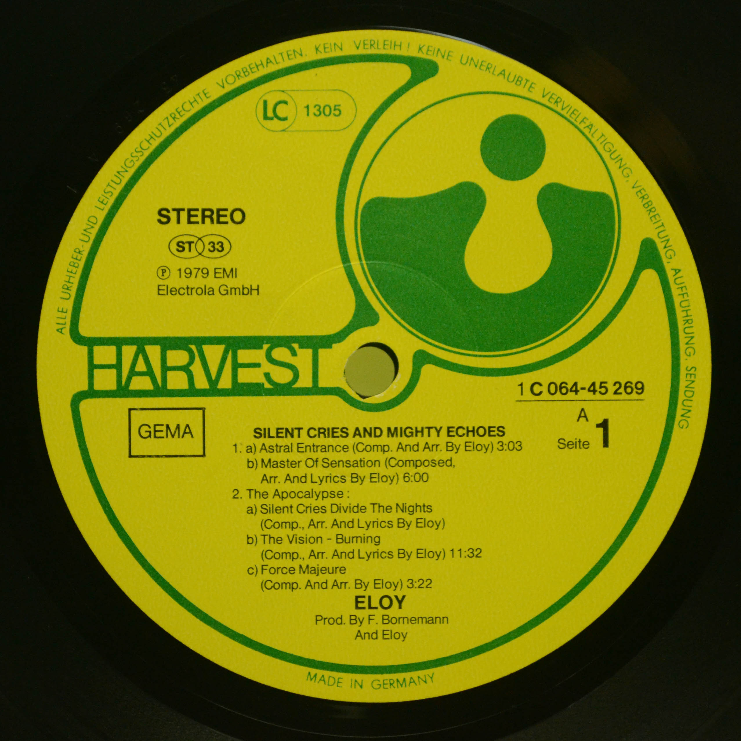 Eloy — Silent Cries And Mighty Echoes, 1979