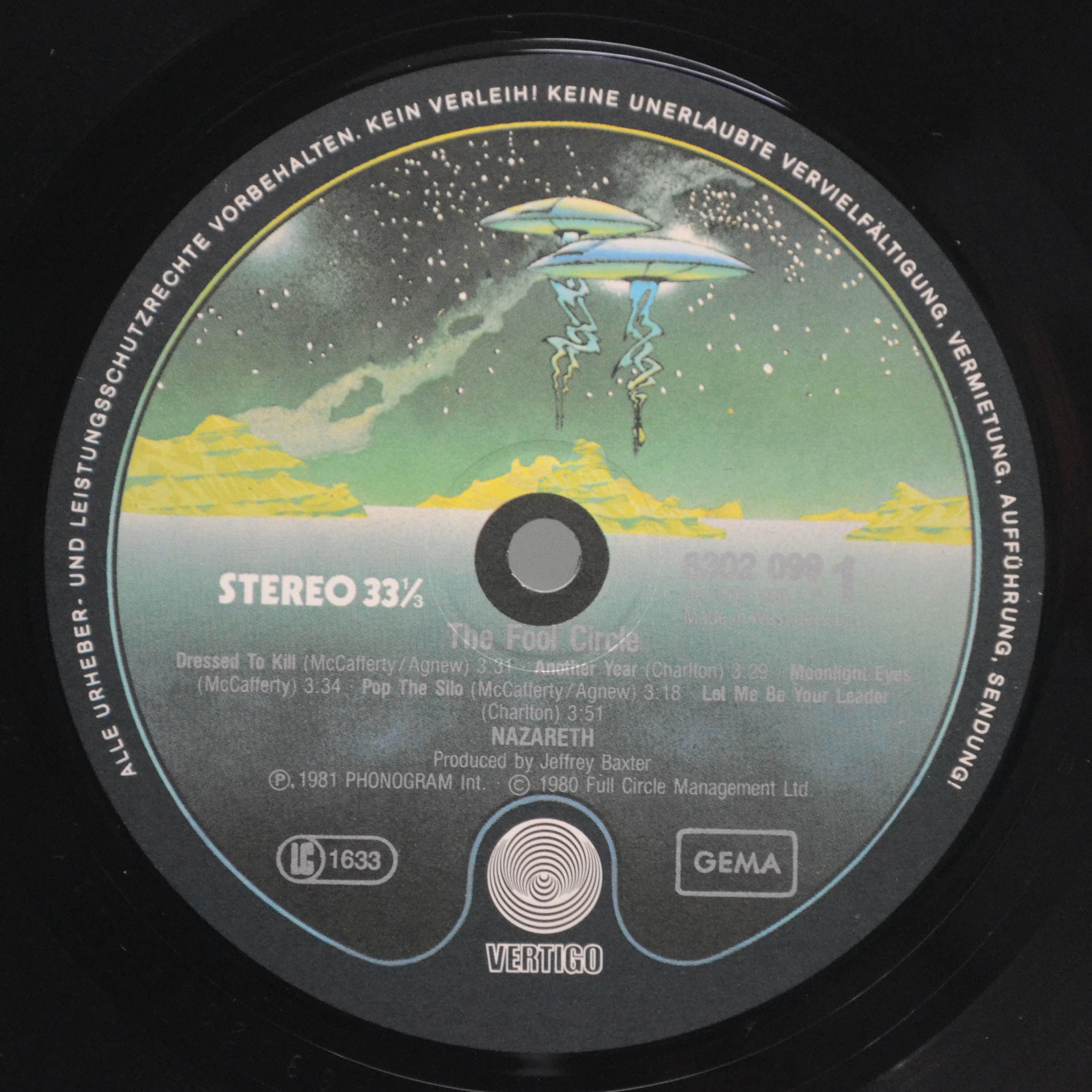 Nazareth — The Fool Circle, 1981