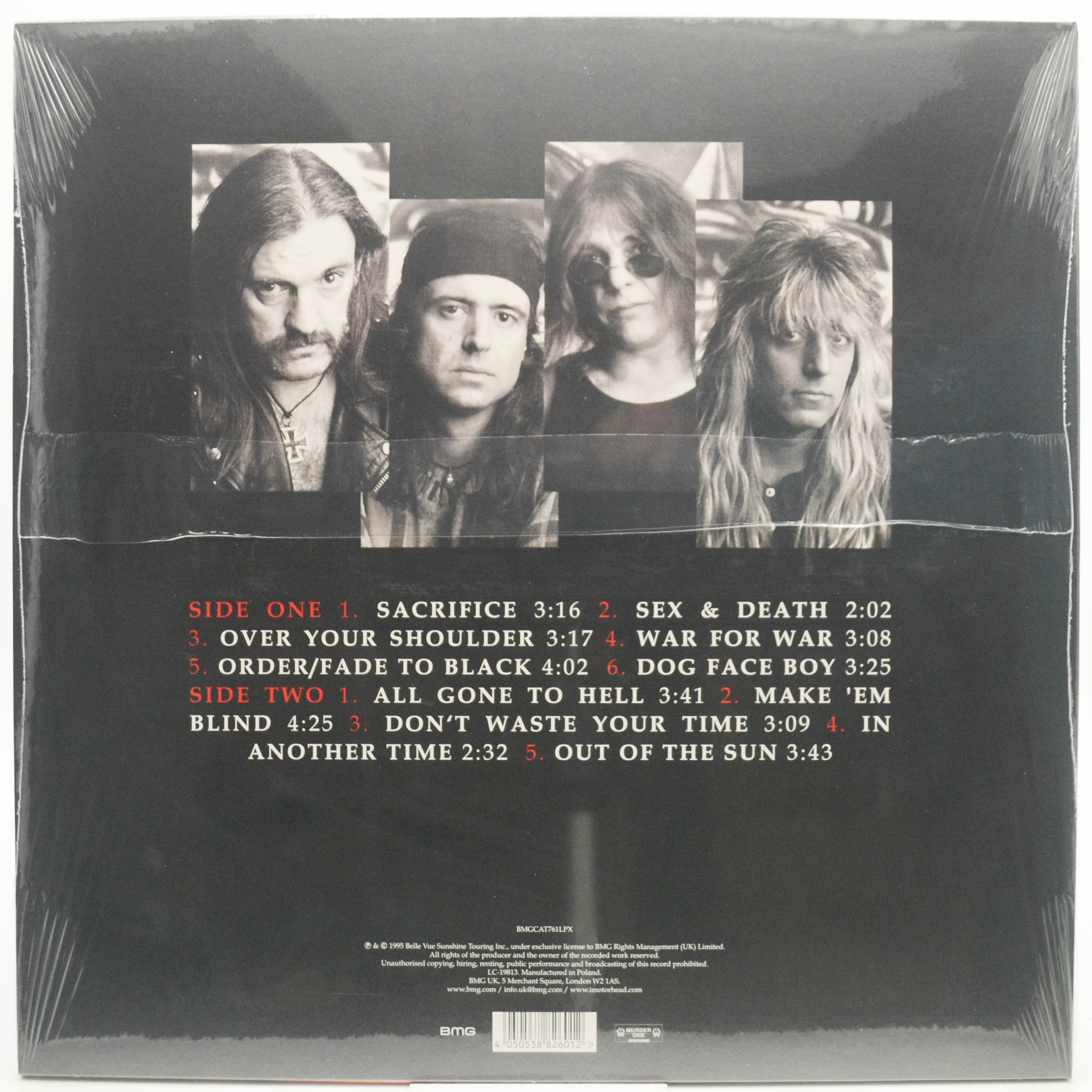 Motörhead — Sacrifice, 1995