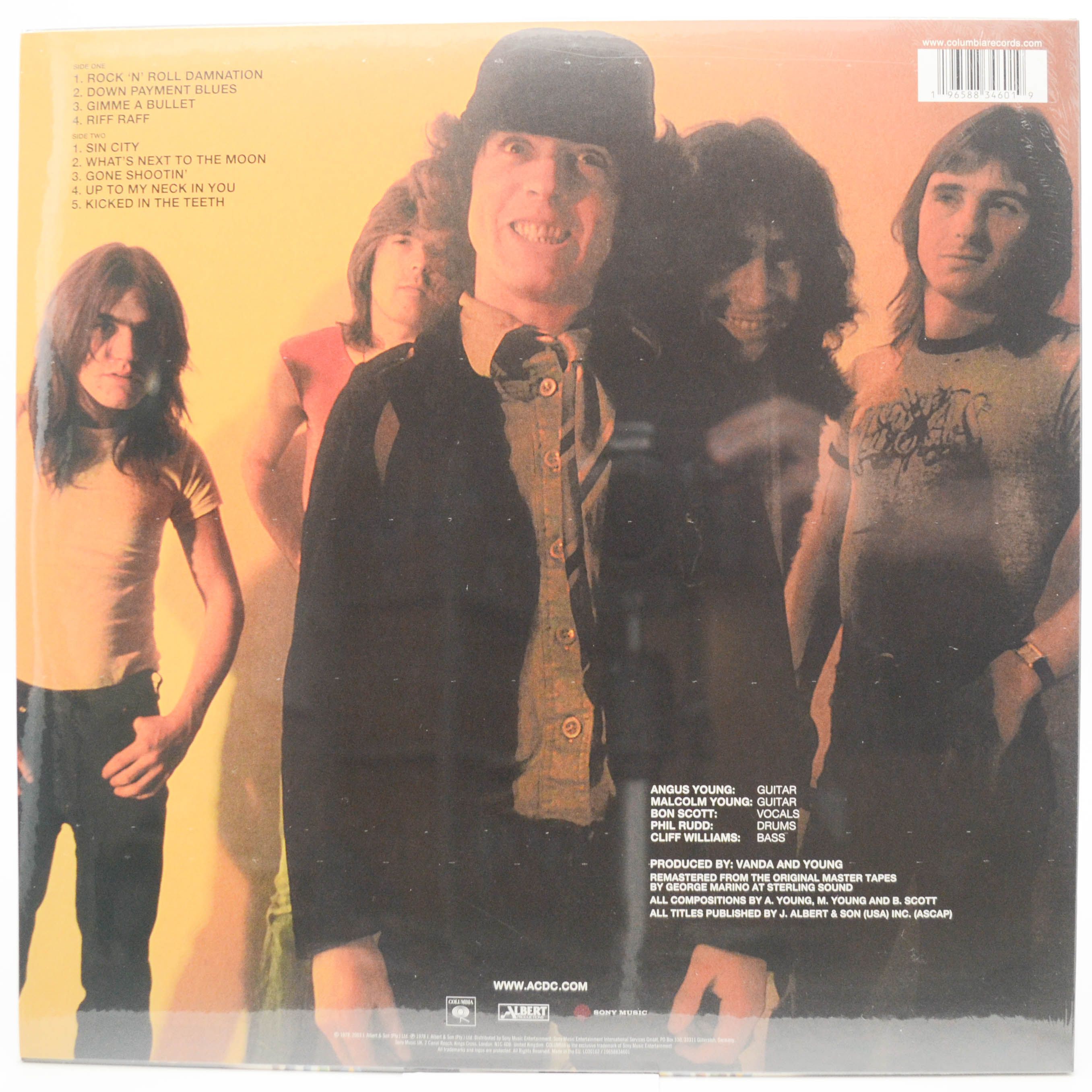 Виниловая пластинка AC/DC — Powerage, 1978