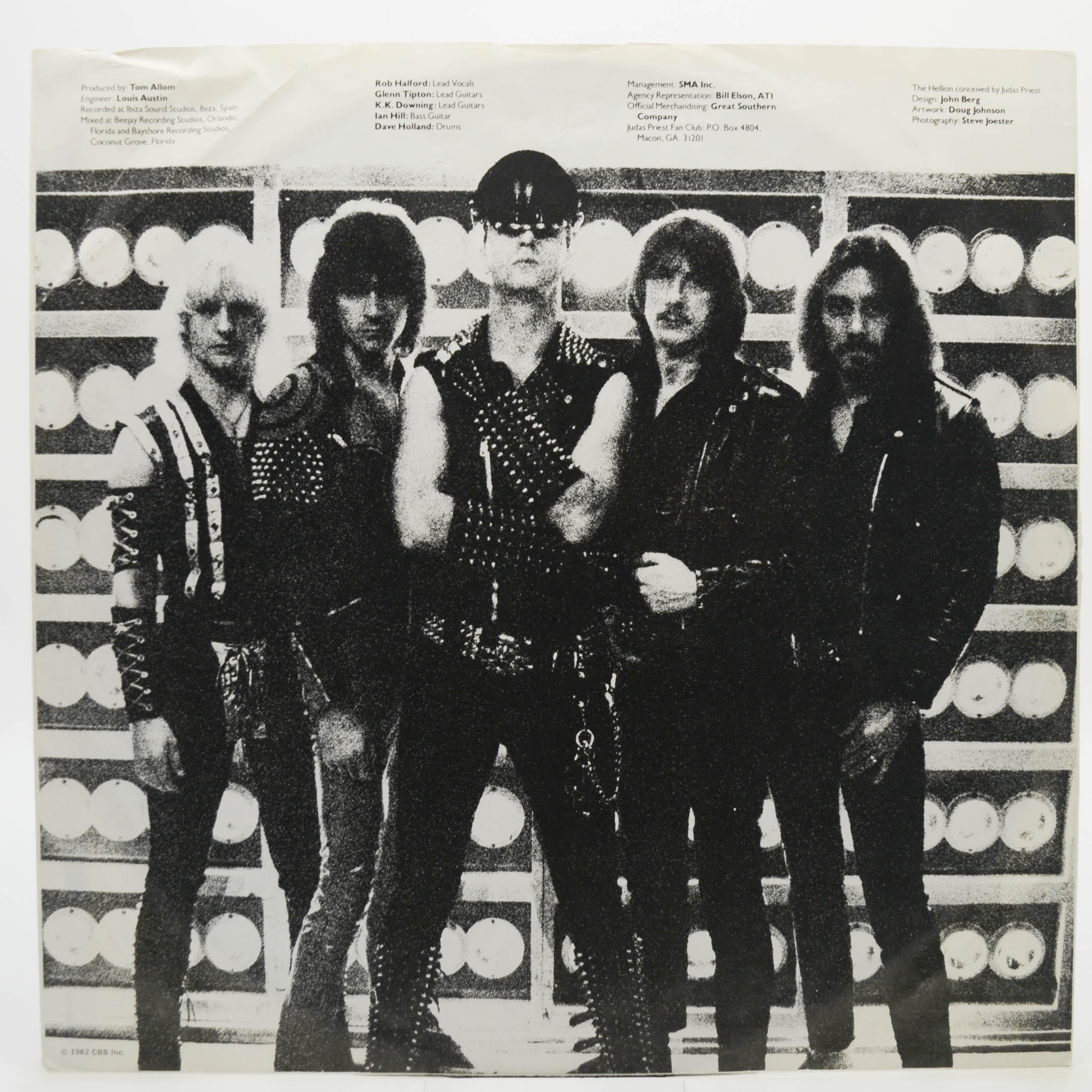 Виниловая пластинка Judas Priest — Screaming For Vengeance, 1982