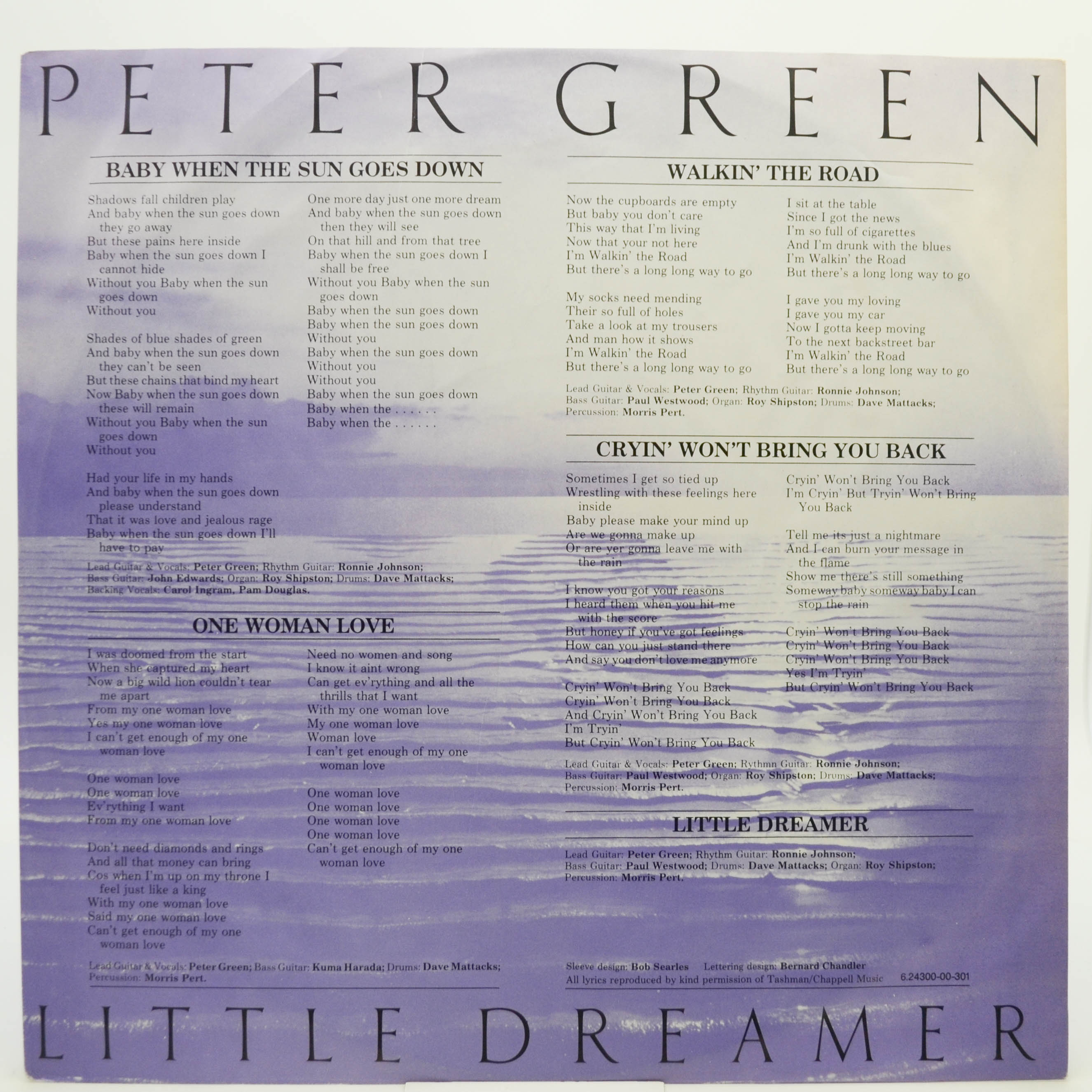 Peter Green — Little Dreamer, 1980