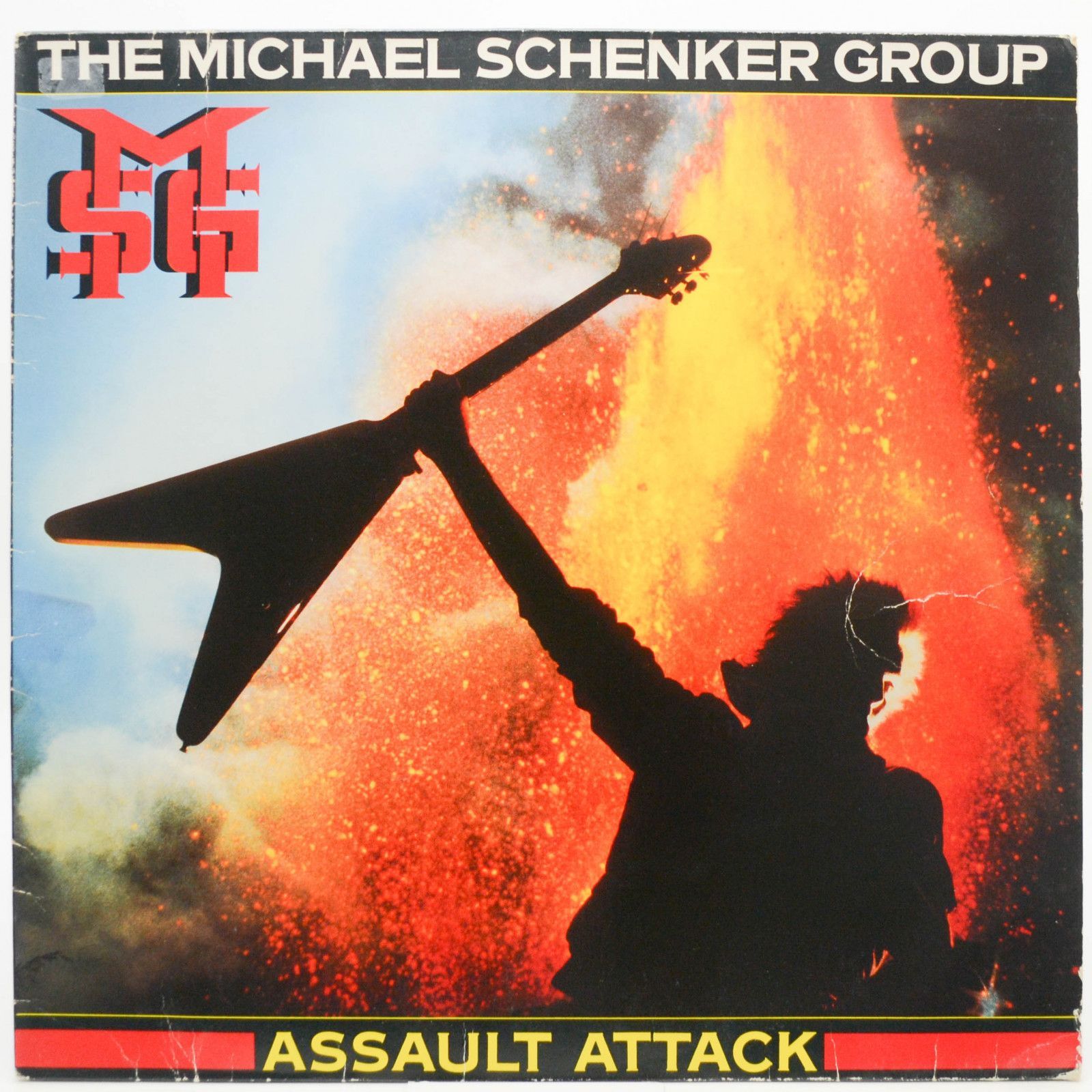 Виниловая пластинка Michael Schenker Group — Assault Attack, 1982