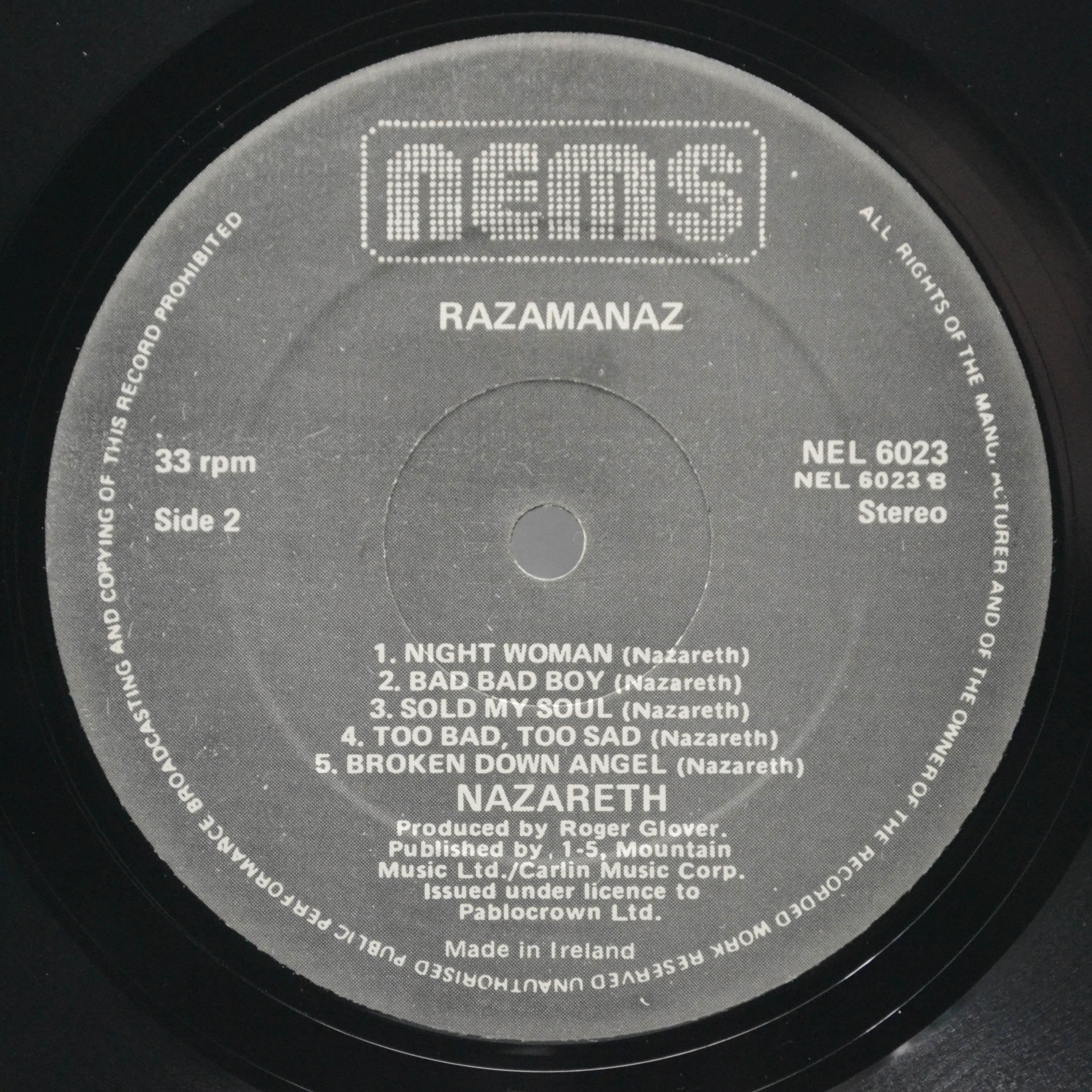 Nazareth — Razamanaz, 1973