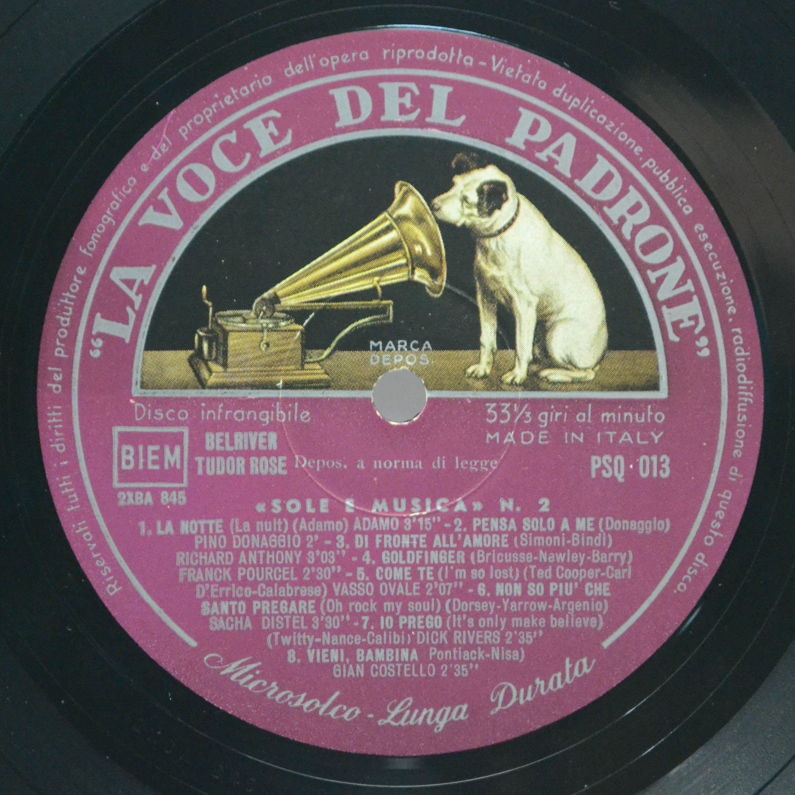 Various — Sole e Musica n. 2, 1965