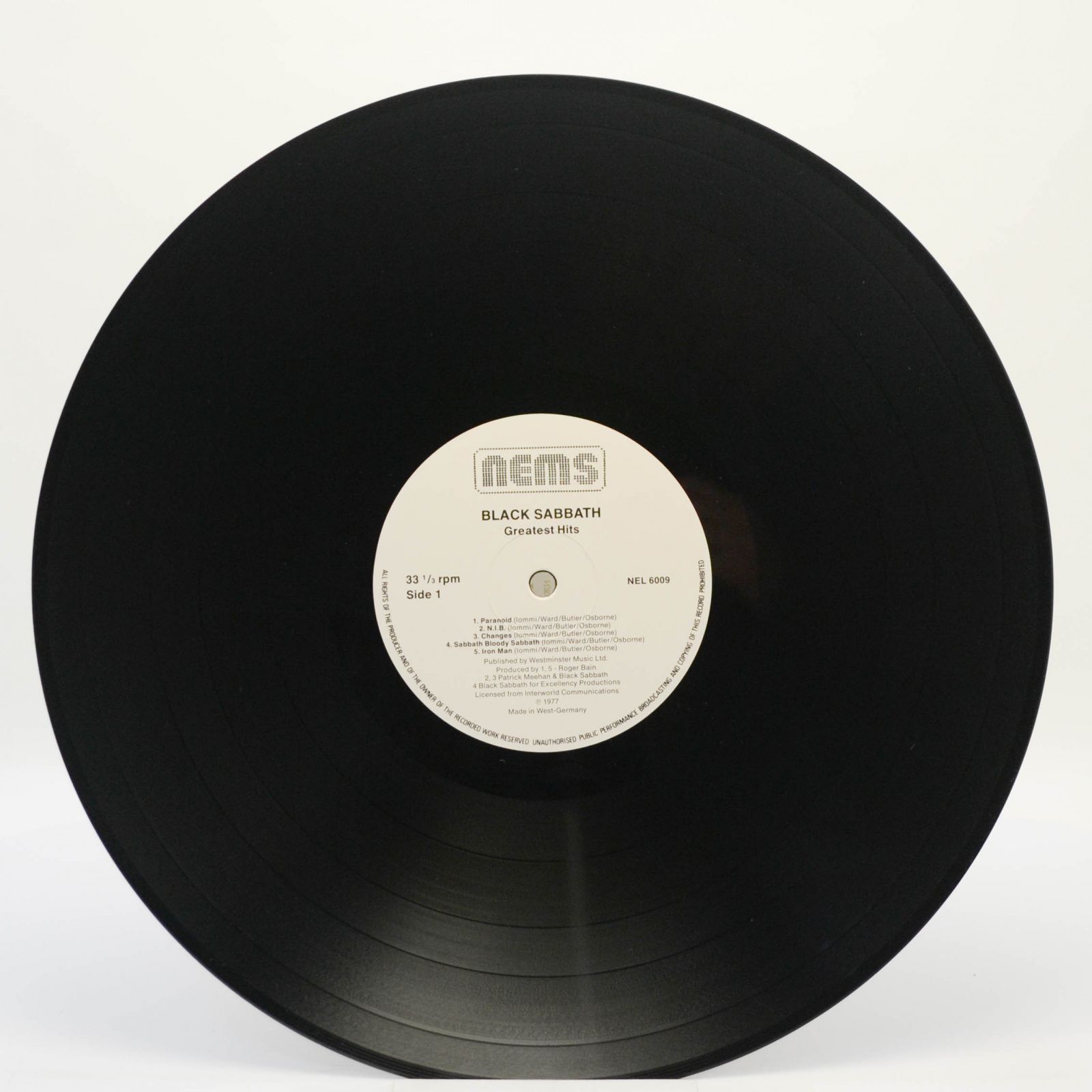 Black Sabbath — Greatest Hits, 1977