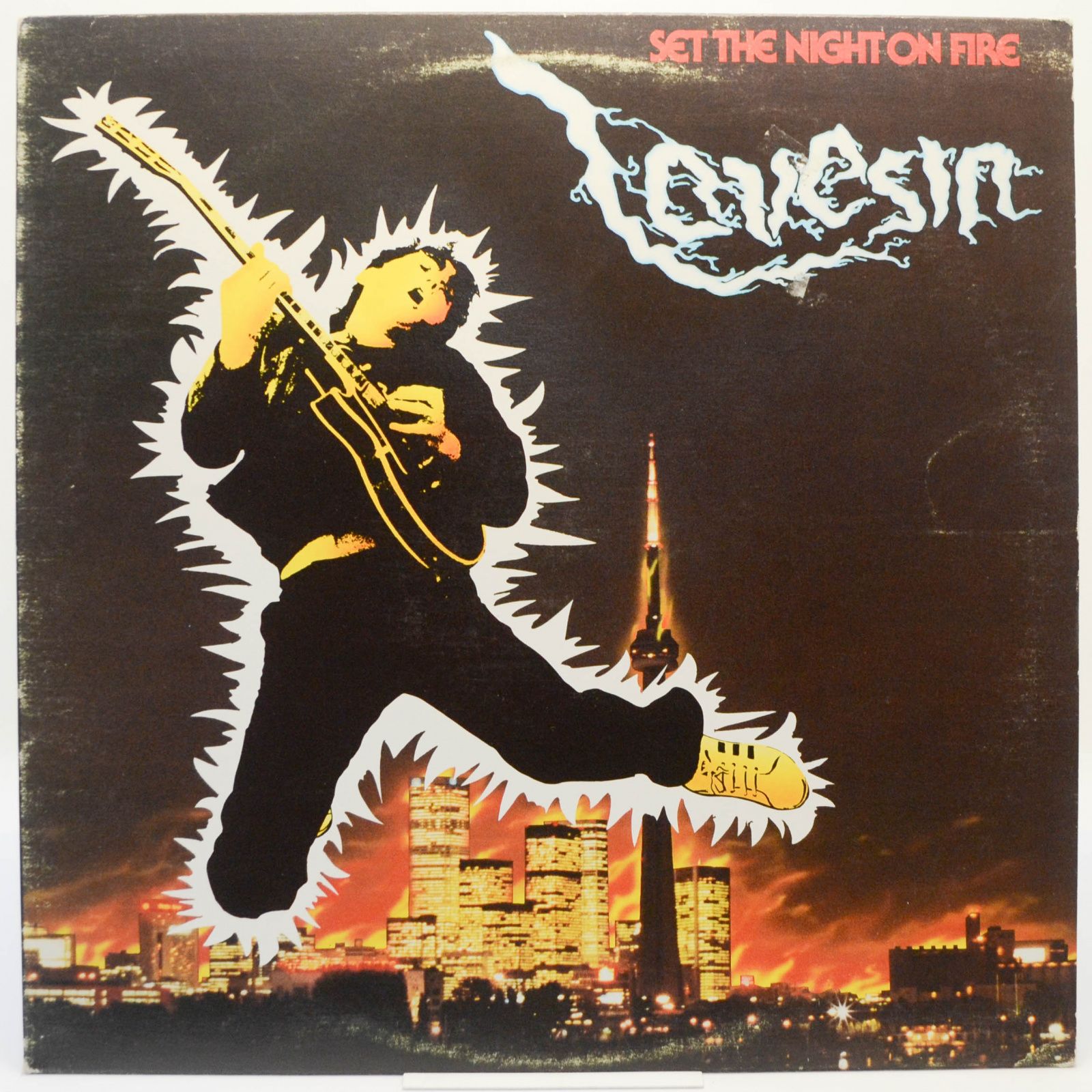 Виниловая пластинка Lovesin — Set The Night On Fire, 1980