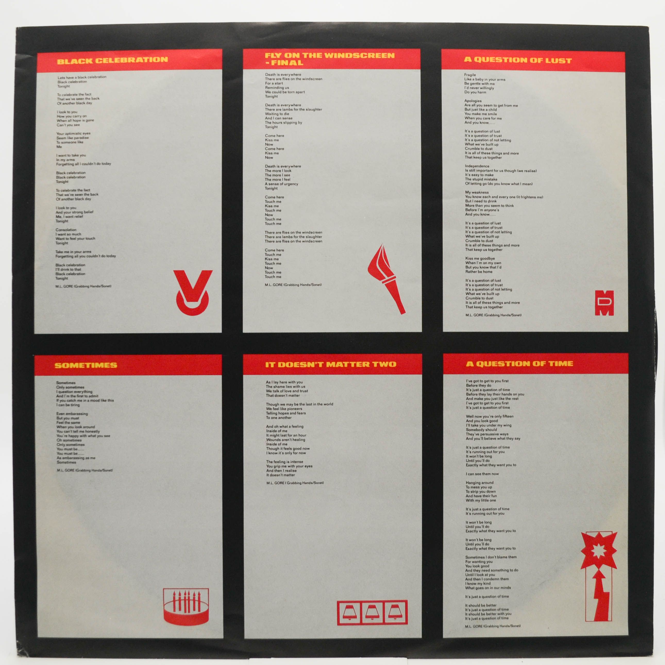 Depeche Mode — Black Celebration, 1986