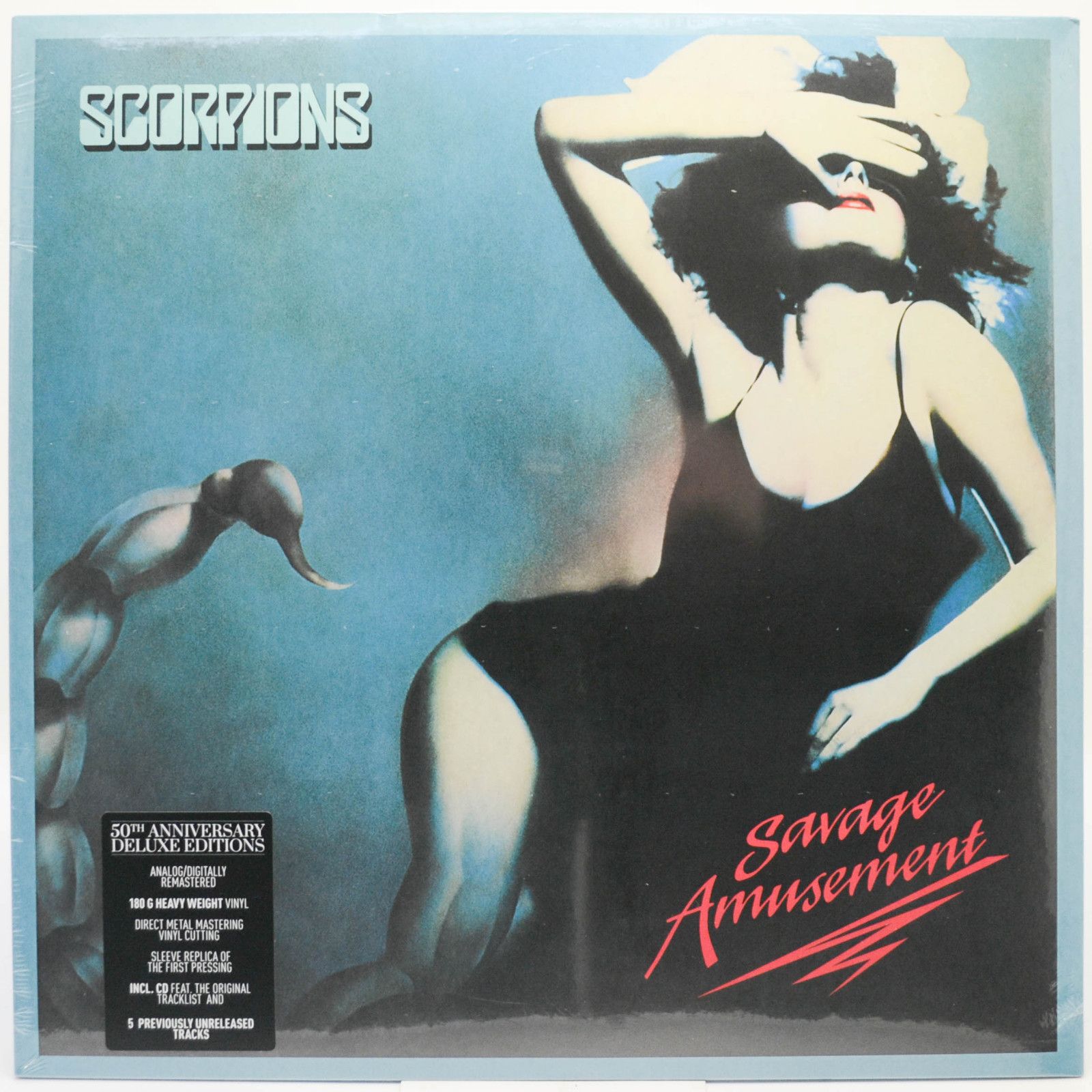 Виниловая пластинка Scorpions — Savage Amusement, 1988