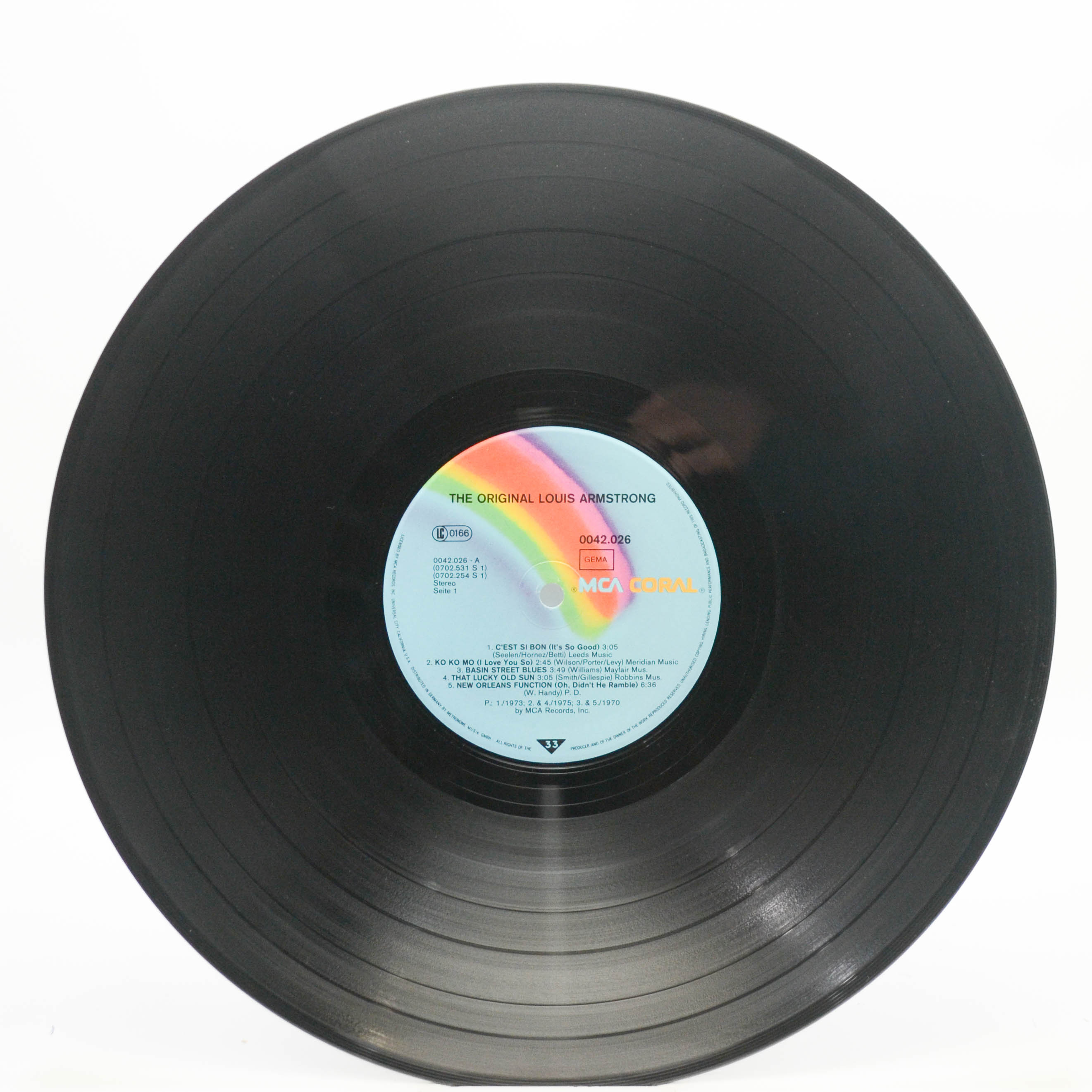 Louis Armstrong — The Original Louis Armstrong, 1978