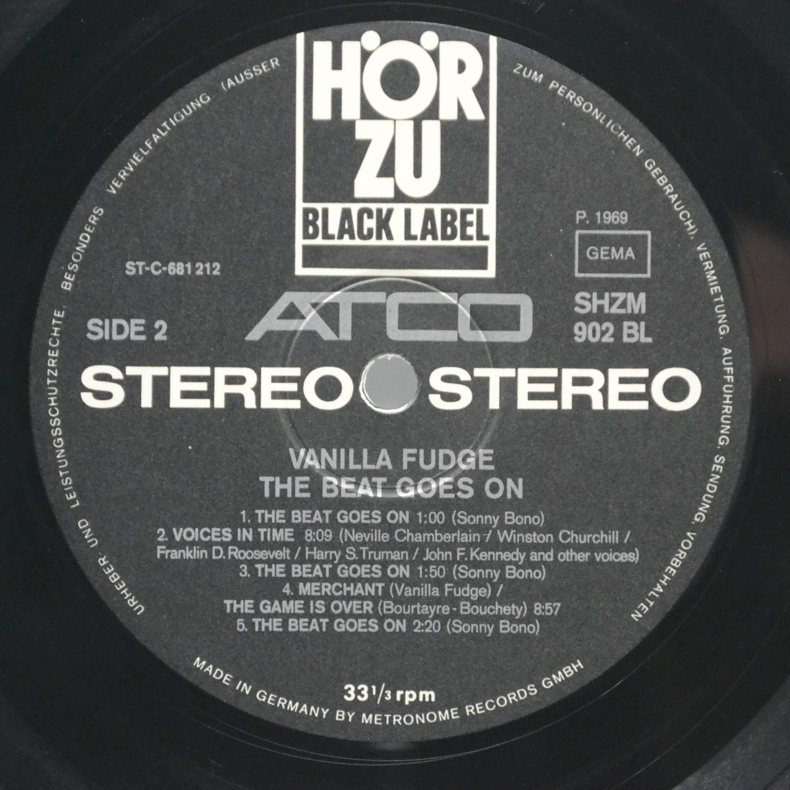 Vanilla Fudge — The Beat Goes On, 1968