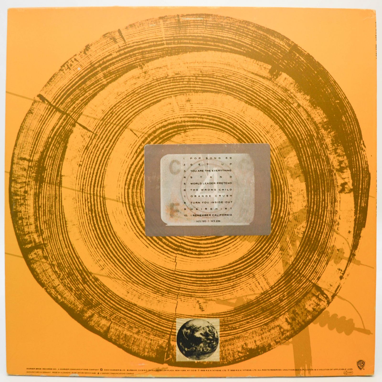 R.E.M. — Green, 1988