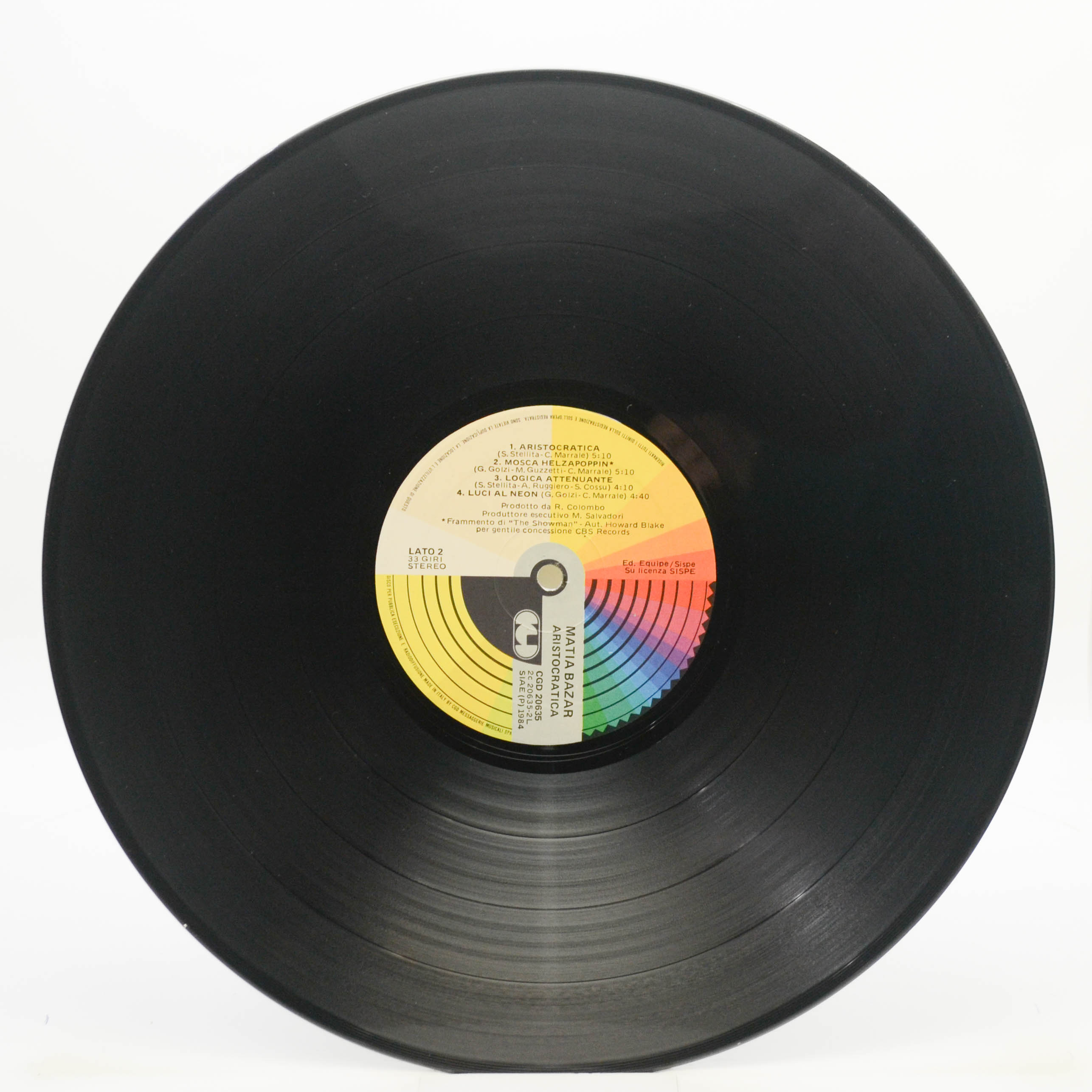 Matia Bazar — Aristocratica (Italy), 1984