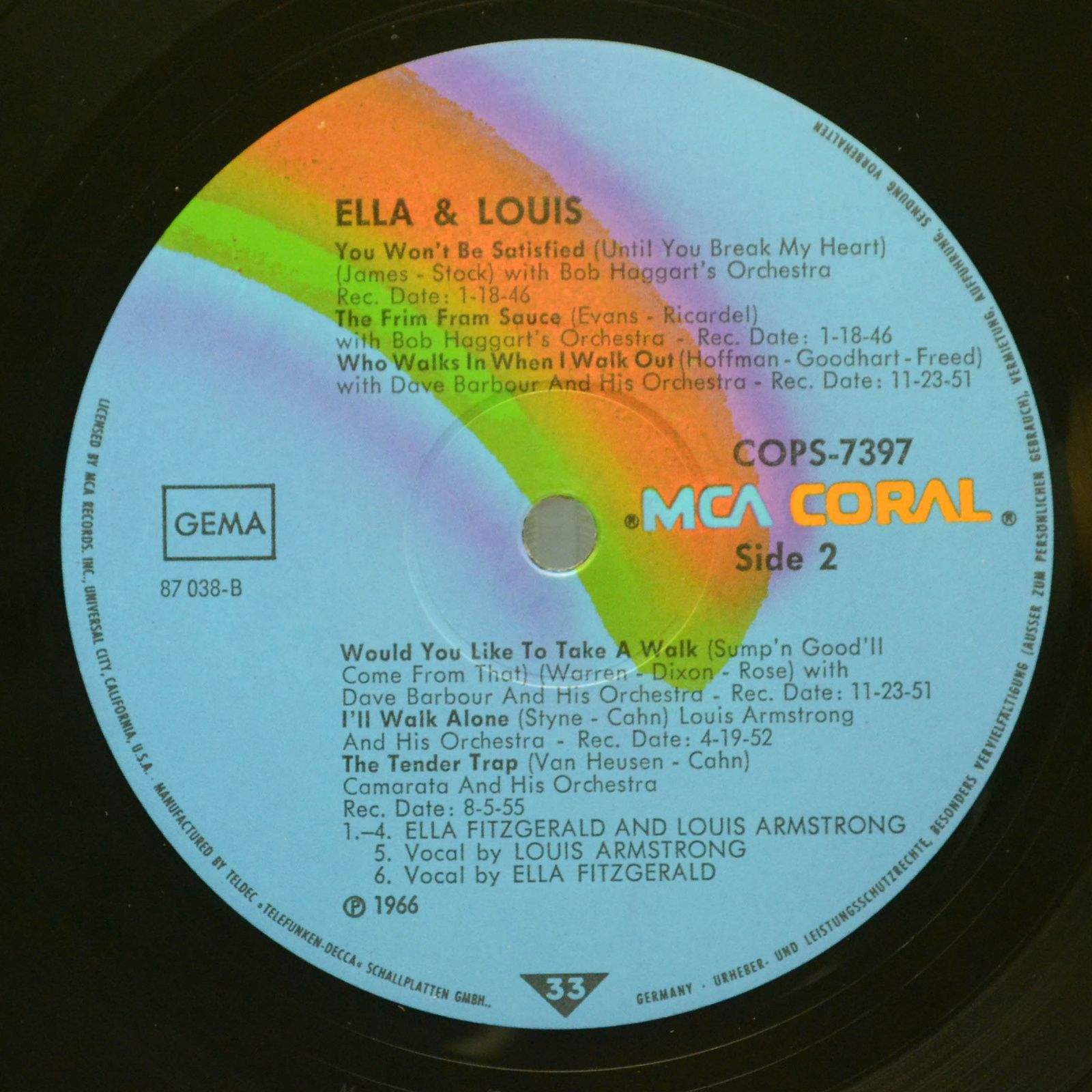Ella & Louis — Ella & Louis, 1961