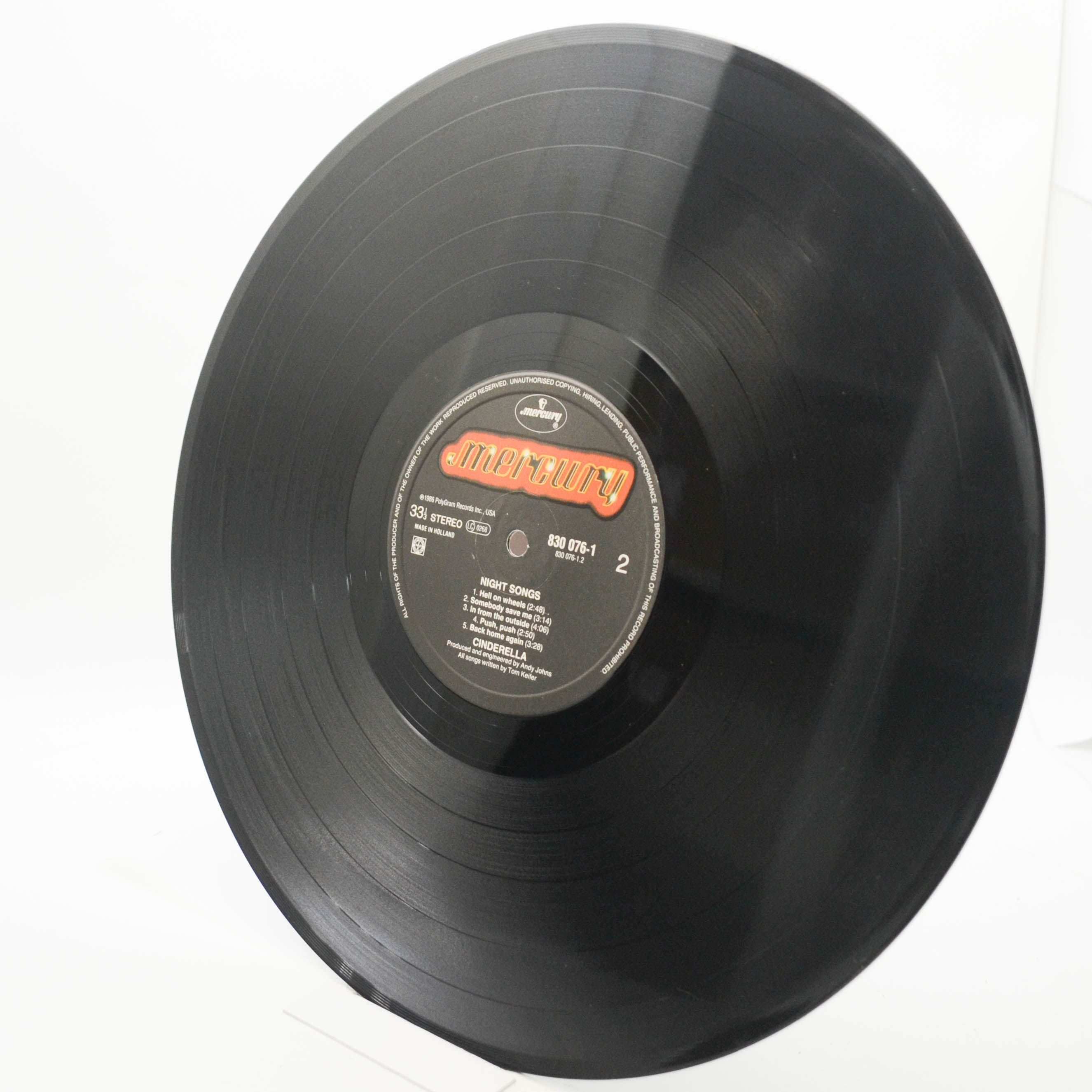 Cinderella — Night Songs, 1986