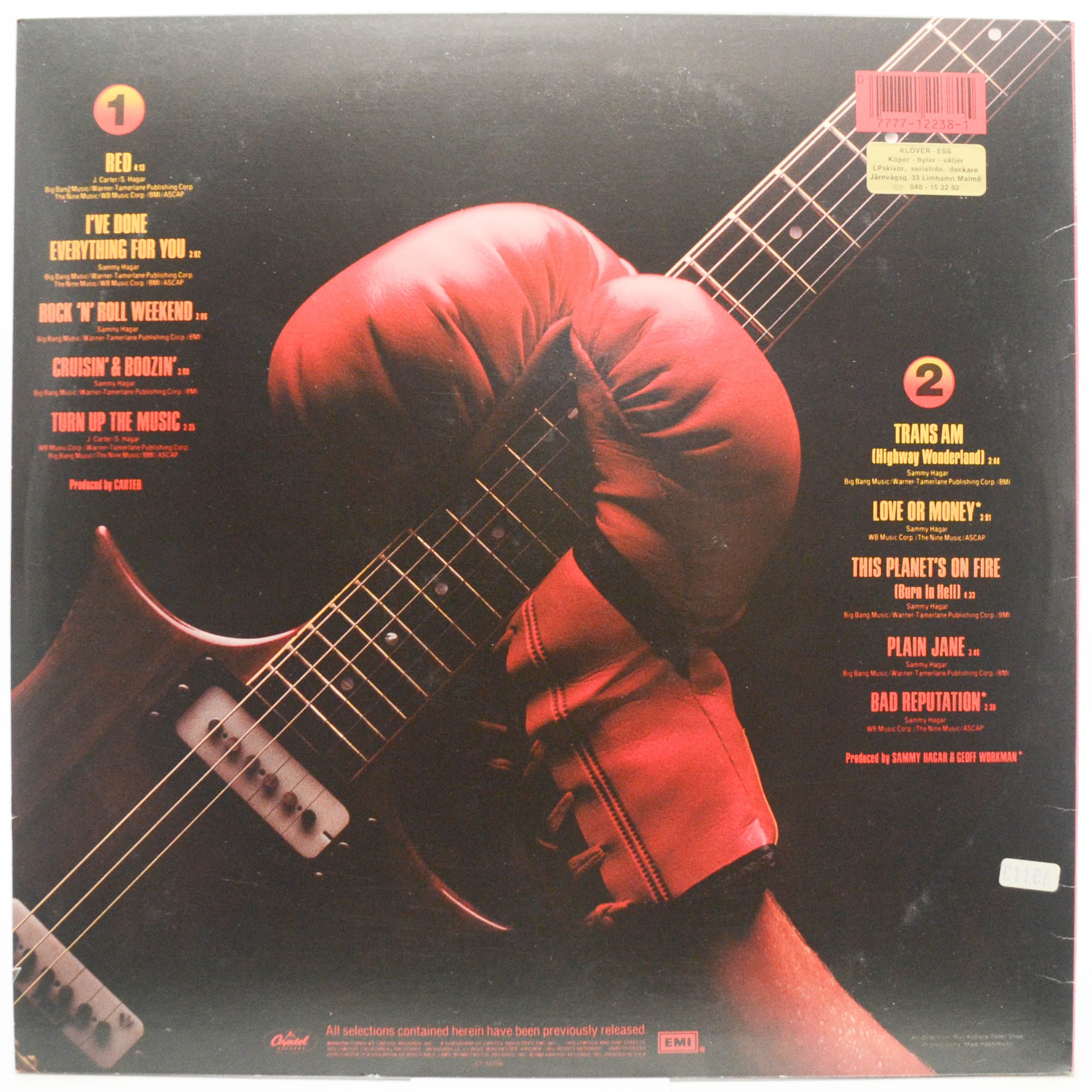 Виниловая пластинка Sammy Hagar — Rematch, 1982
