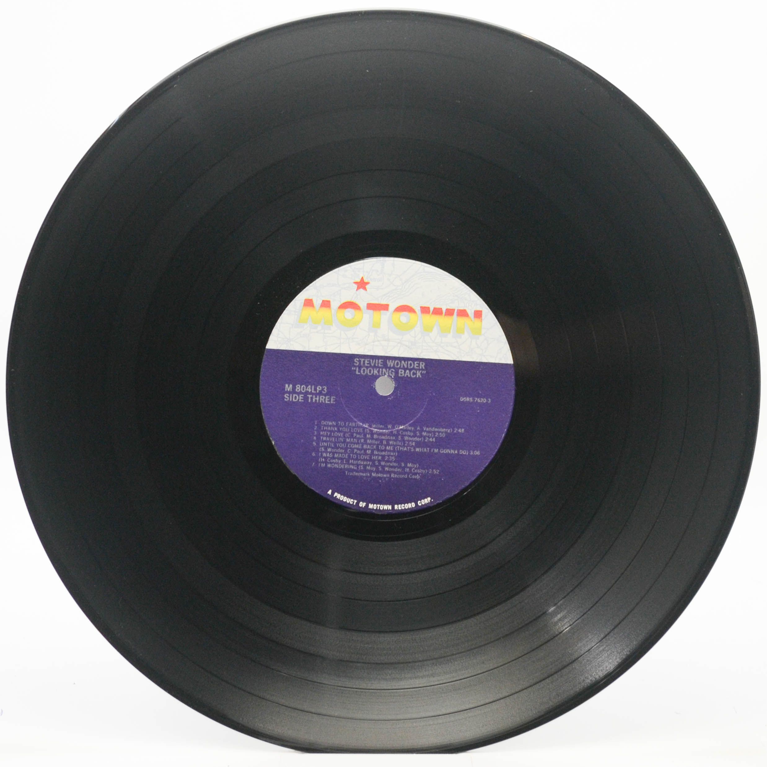 Виниловая пластинка Stevie Wonder — Looking Back (3LP, USA), 1974