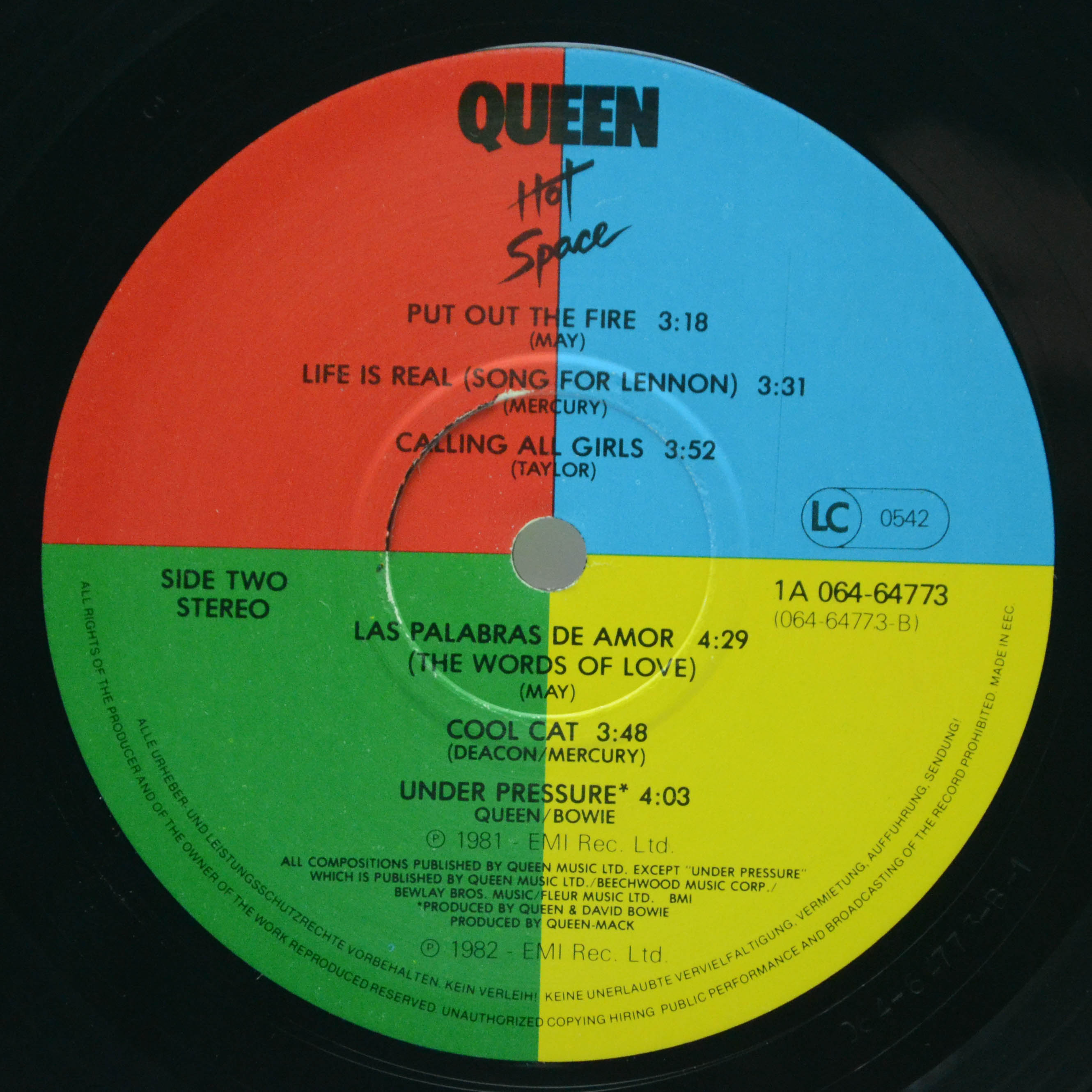 Queen — Hot Space, 1982