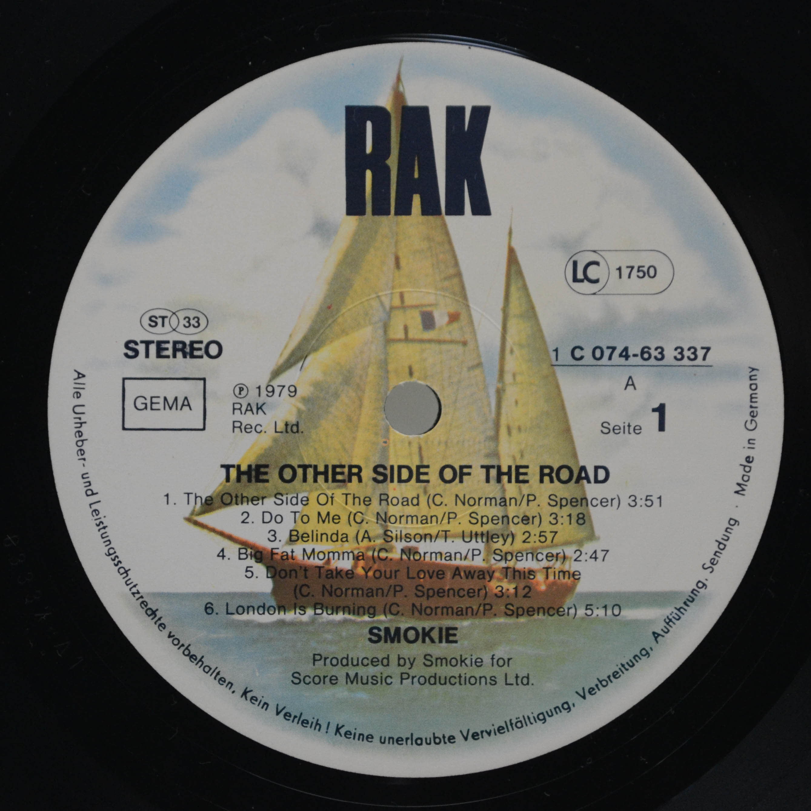 Smokie — The Other Side Of The Road, 1979