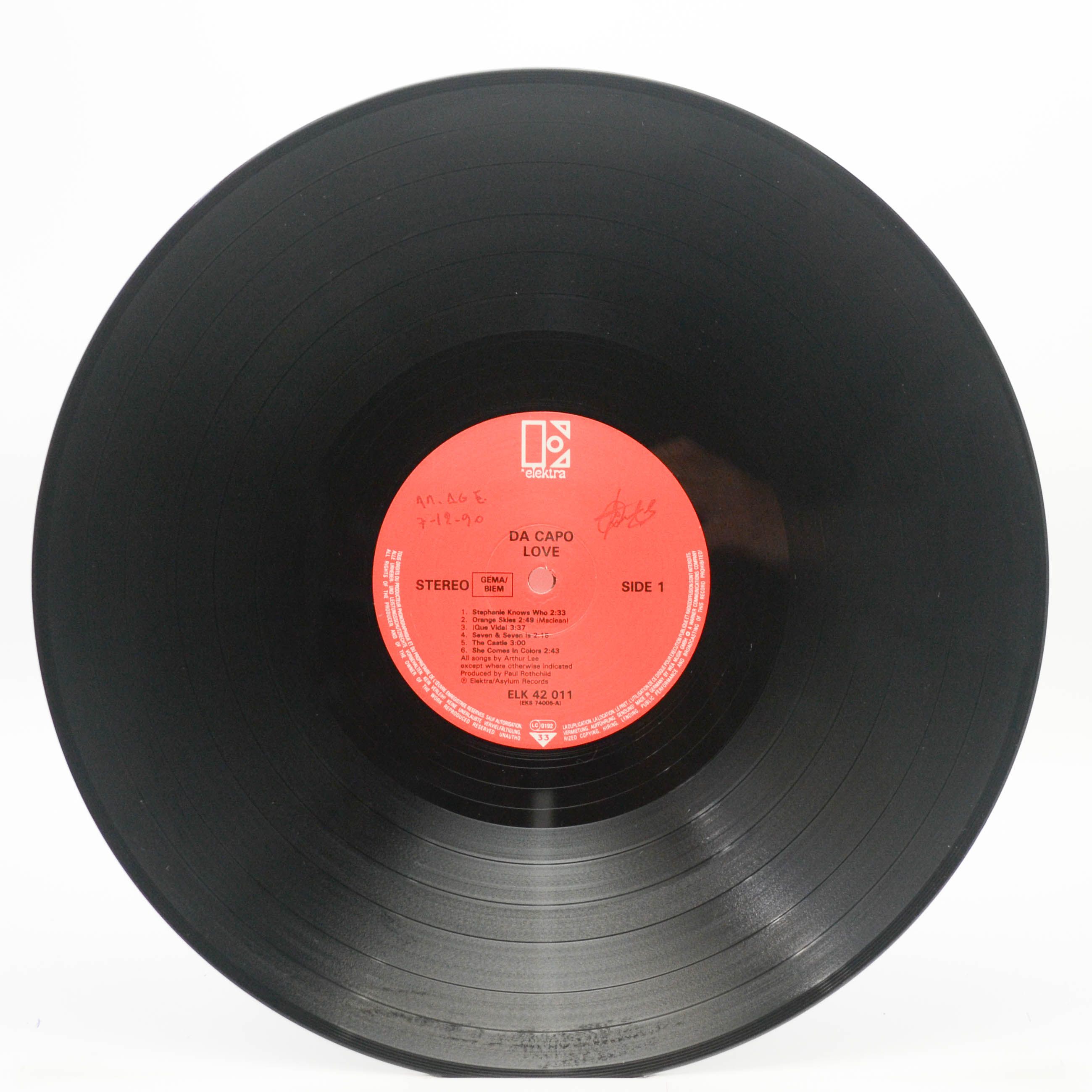 Love — Da Capo, 1966