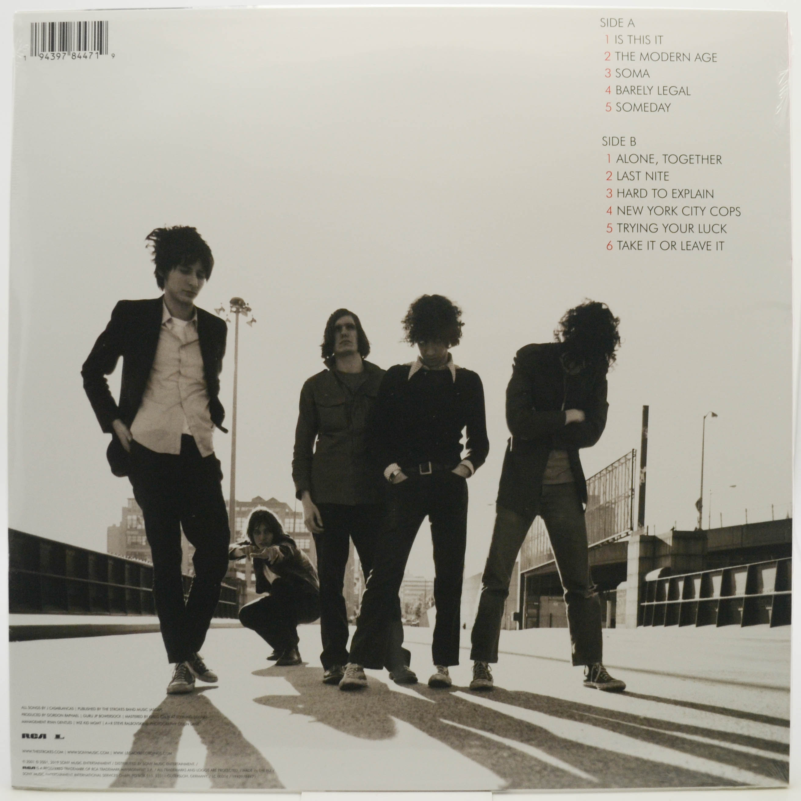 Виниловая пластинка Strokes — Is This It, 2001