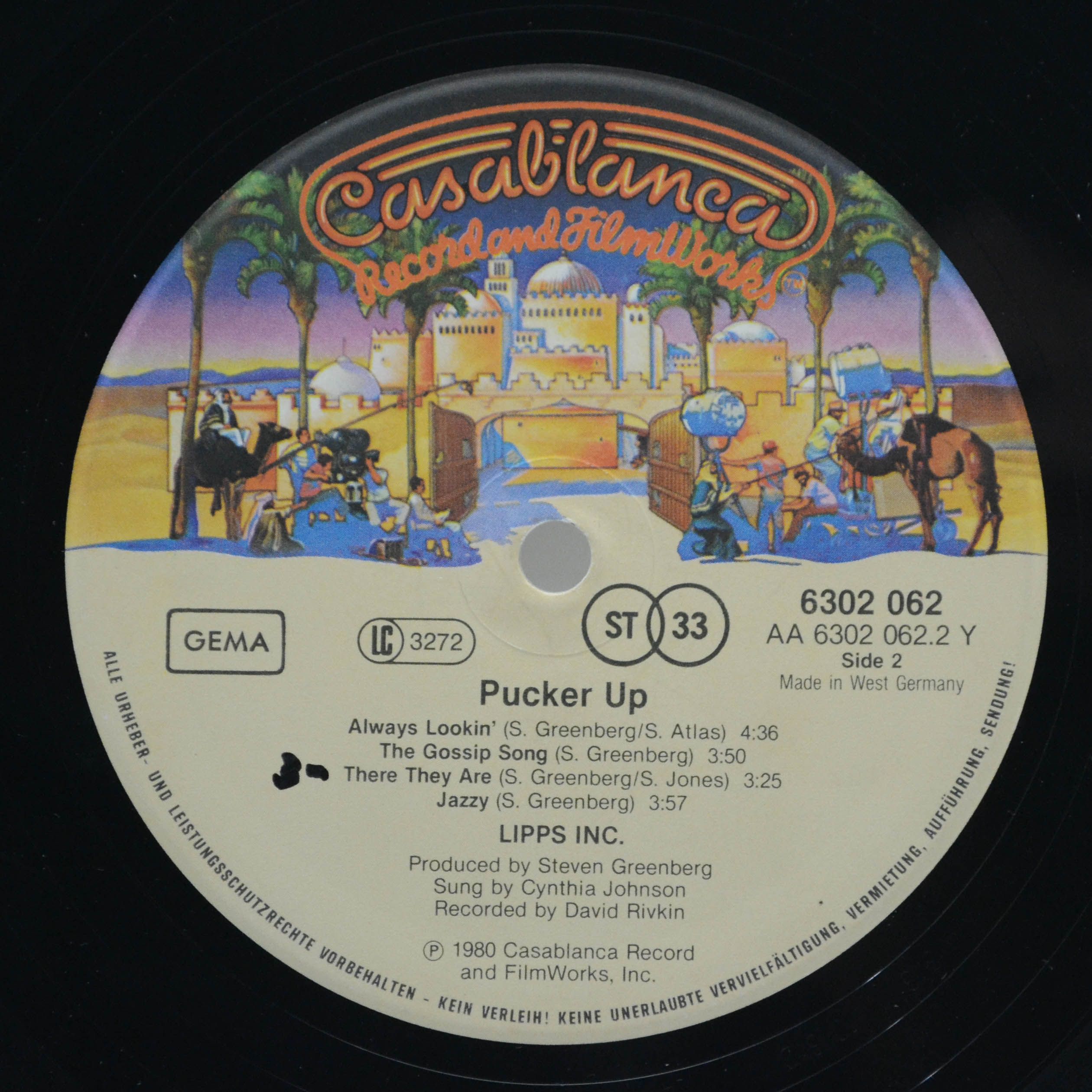 Виниловая пластинка Lipps, Inc. — Pucker Up, 1980