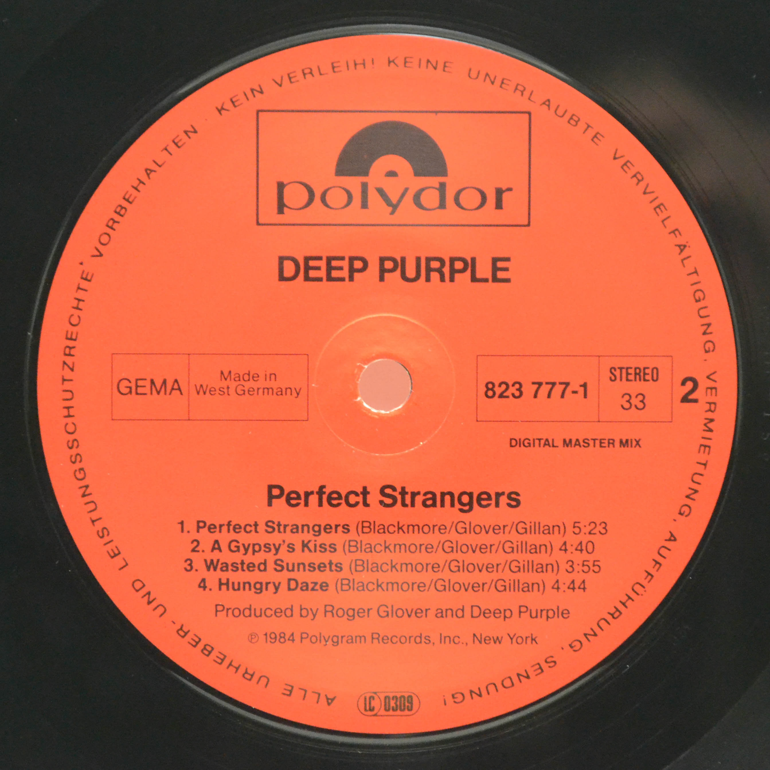 Deep Purple — Perfect Strangers, 1984