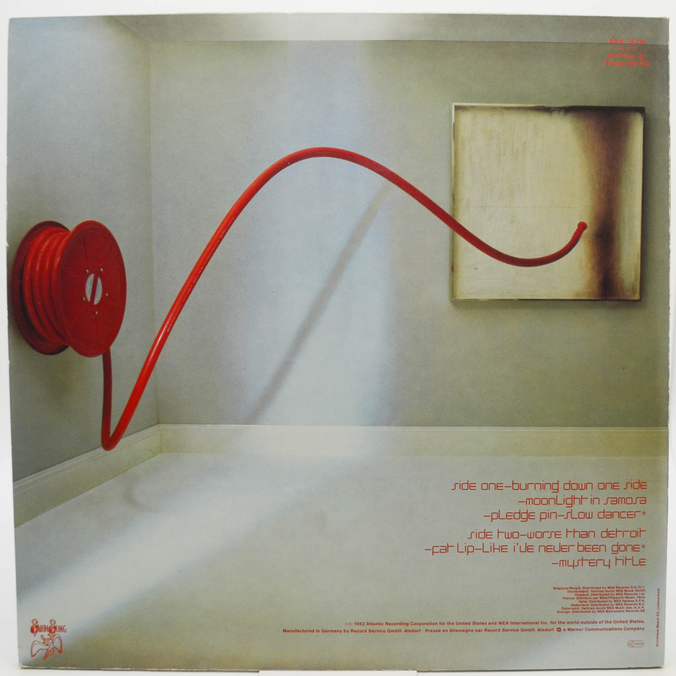 Виниловая пластинка Robert Plant — Pictures At Eleven, 1982
