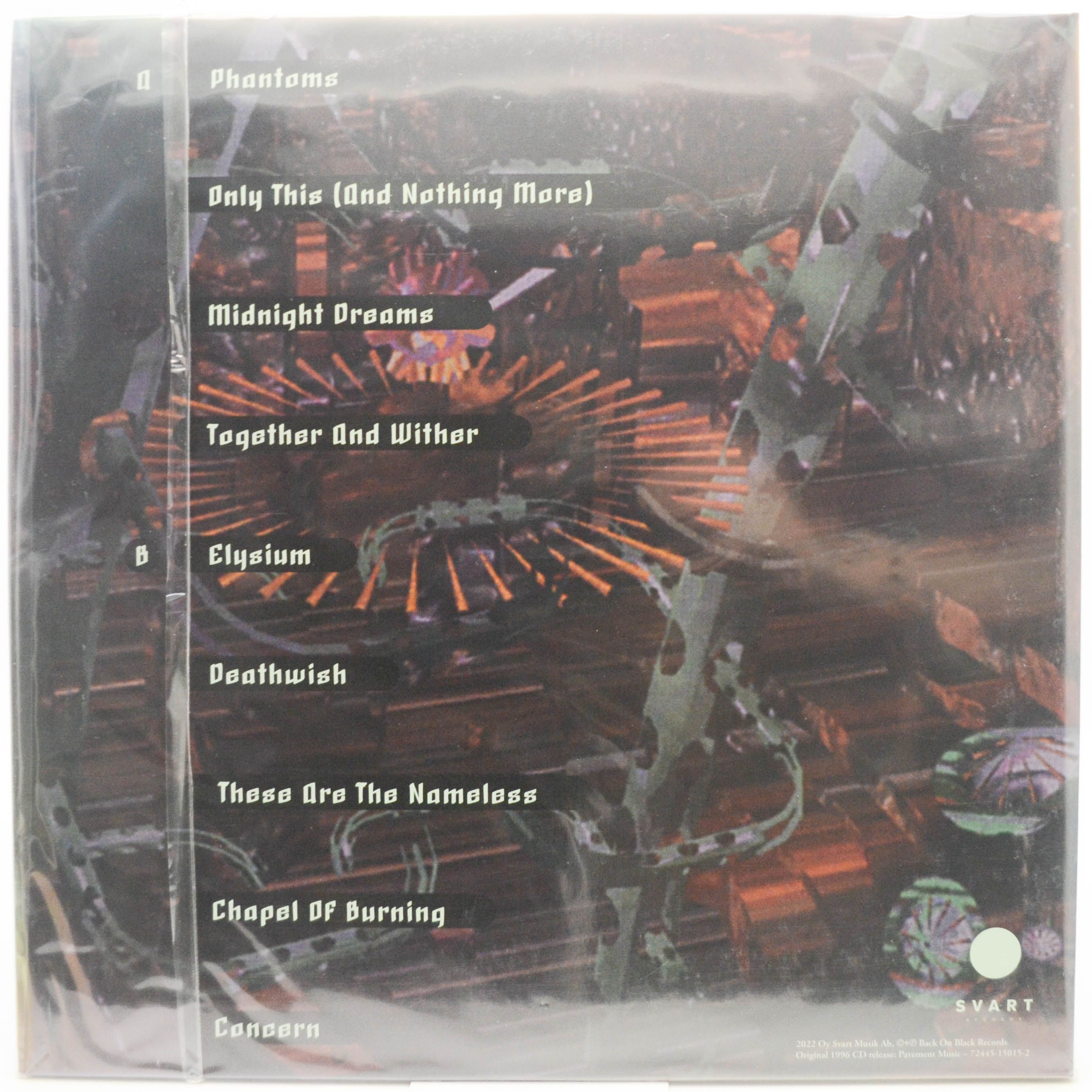 Виниловая пластинка Solitude Aeturnus — Downfall, 1996