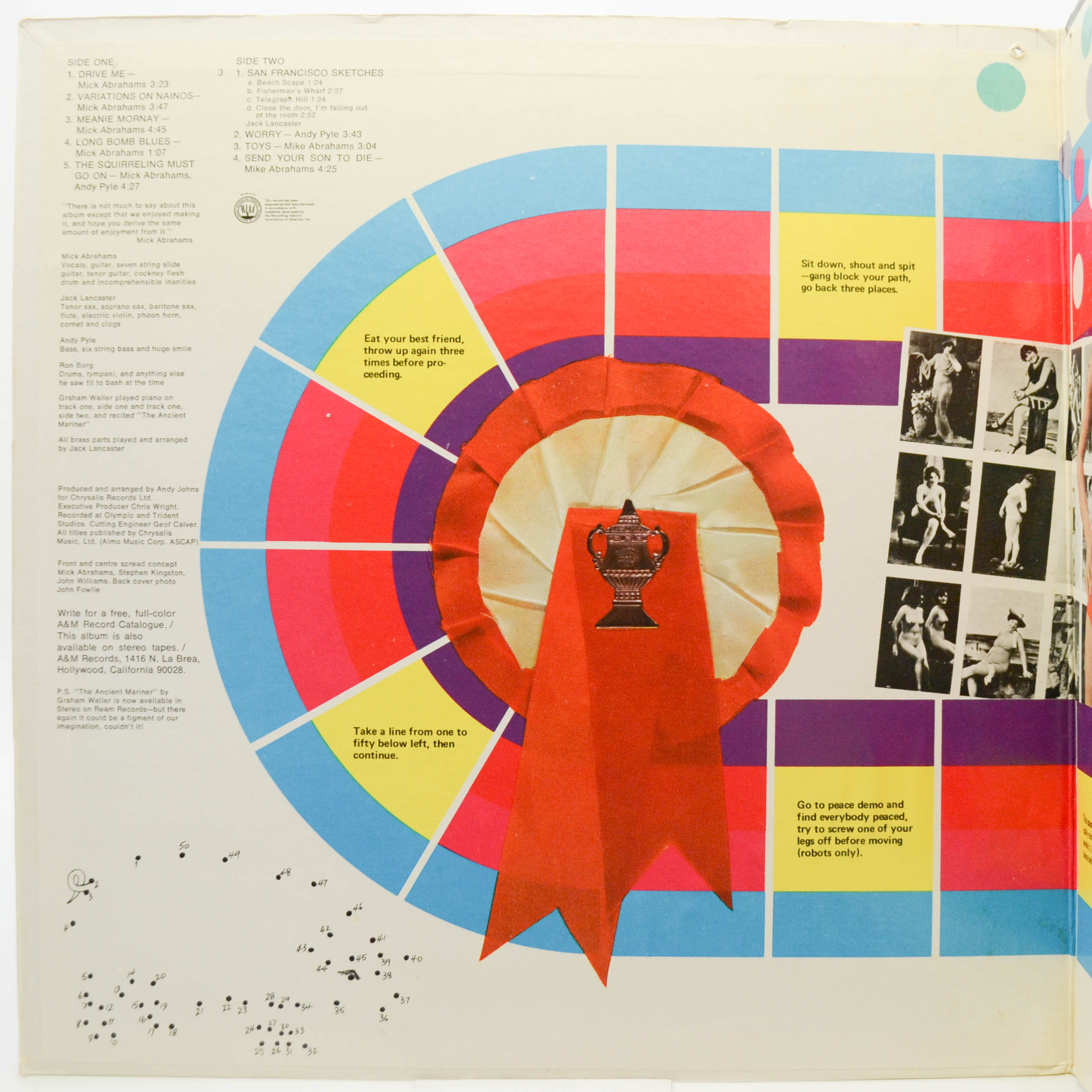 Виниловая пластинка Blodwyn Pig — Getting To This (USA), 1970