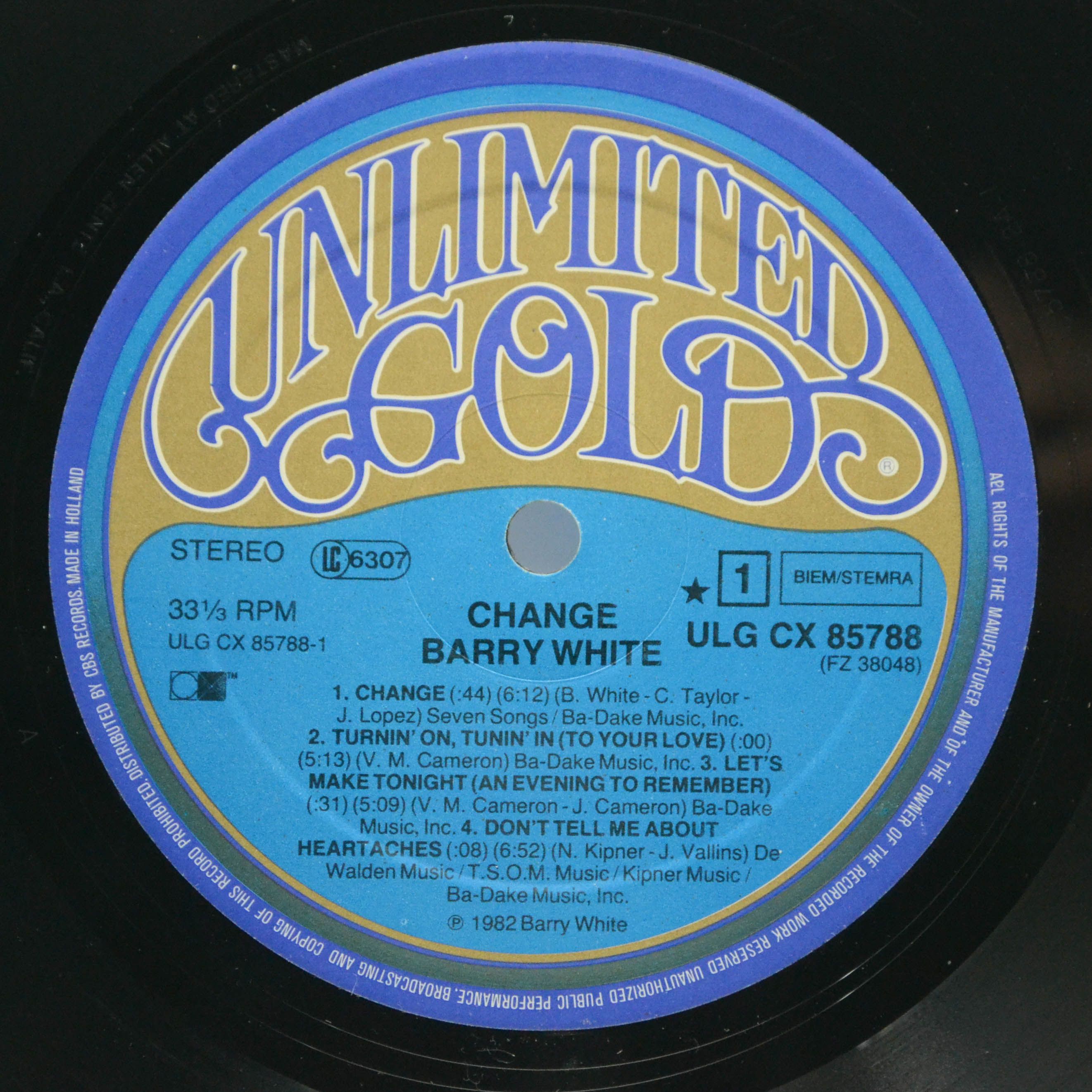 Barry White — Change, 1982