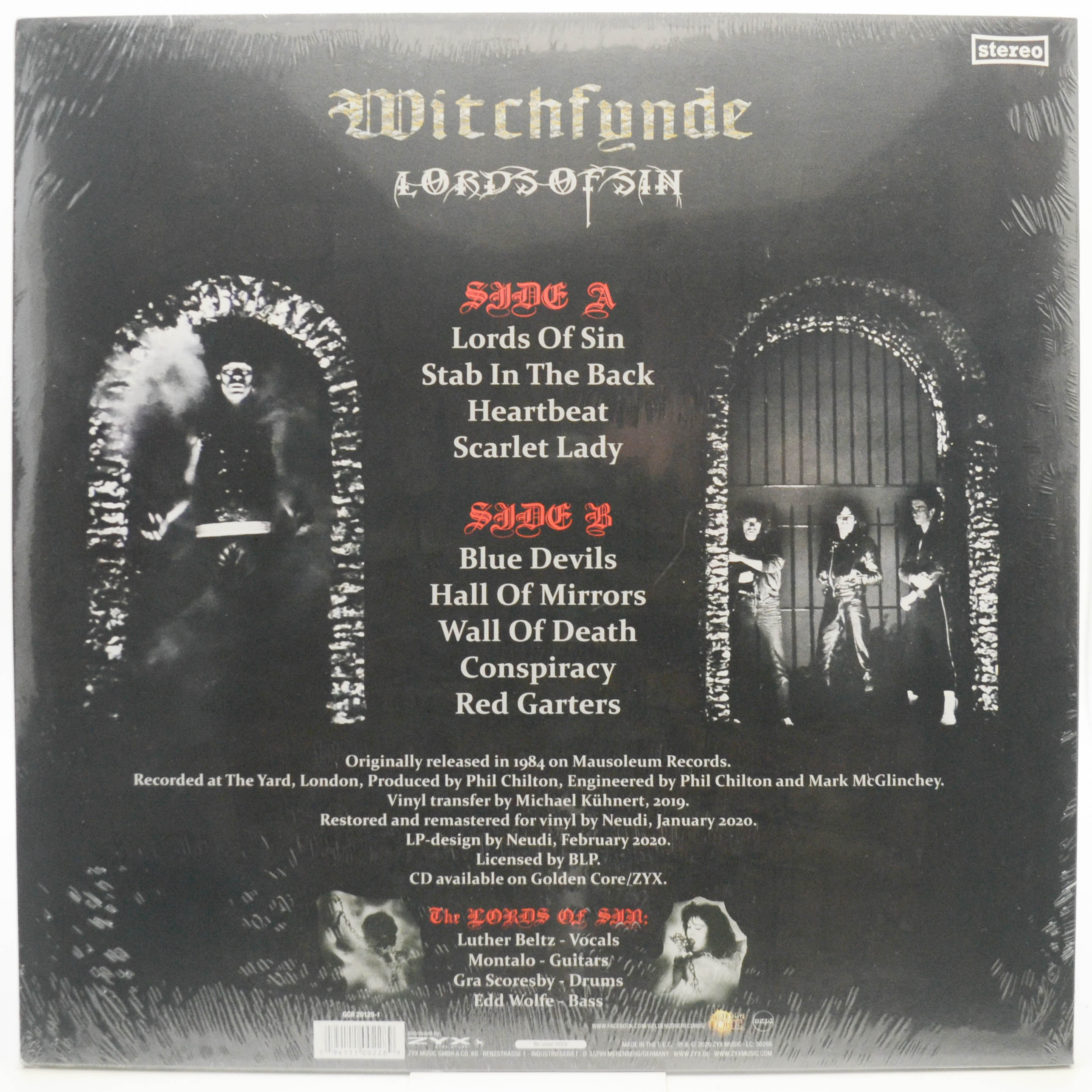 Виниловая пластинка Witchfynde — Lords Of Sin, 1984