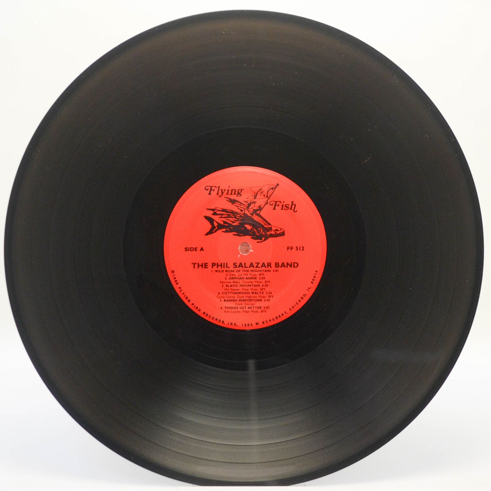 Виниловая пластинка Phil Salazar Band — The Phil Salazar Band, 1989