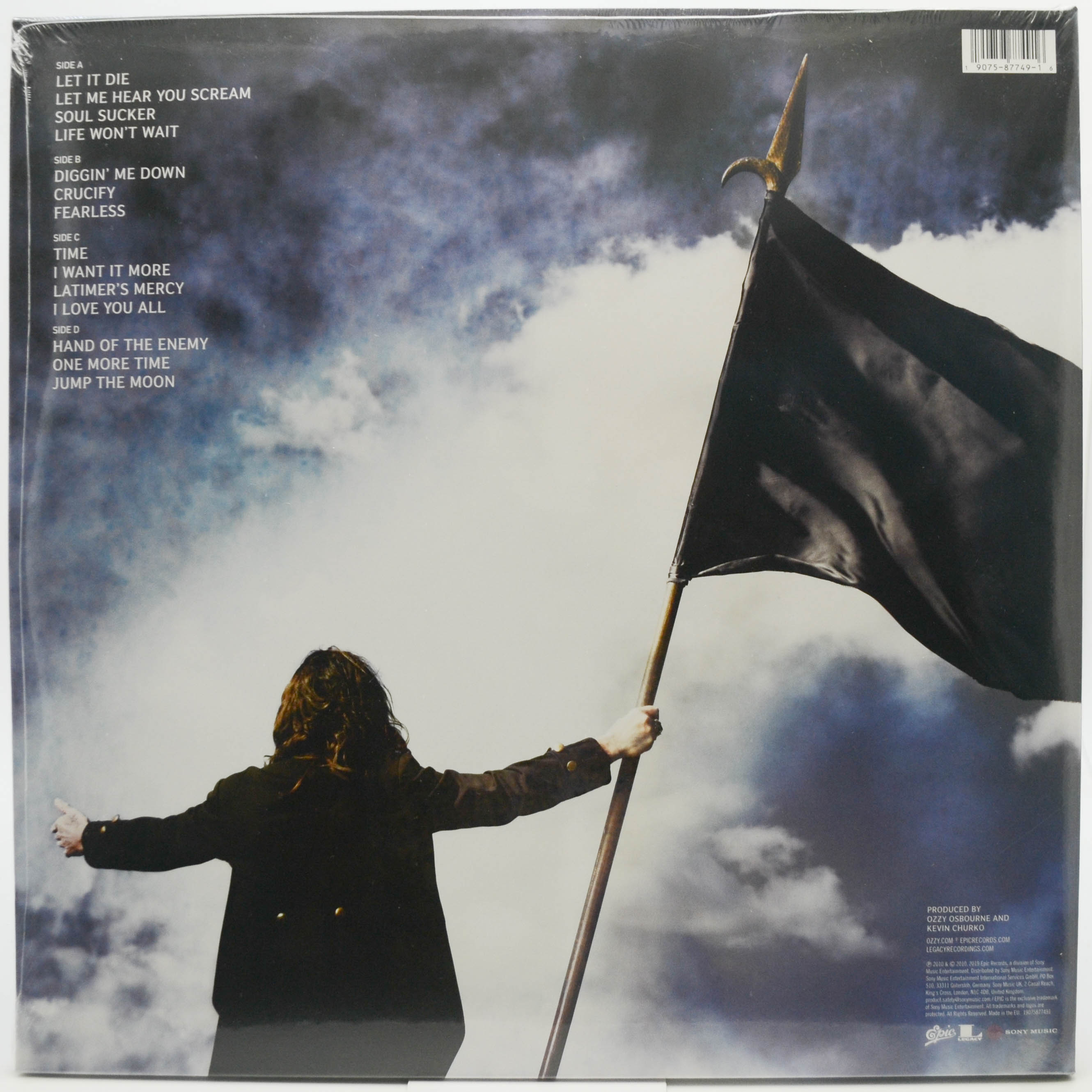 Виниловая пластинка Ozzy Osbourne — Scream (2LP), 2010