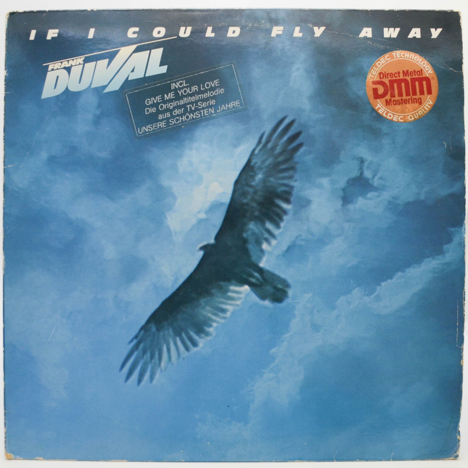 Виниловая пластинка Frank Duval — If I Could Fly Away, 1983