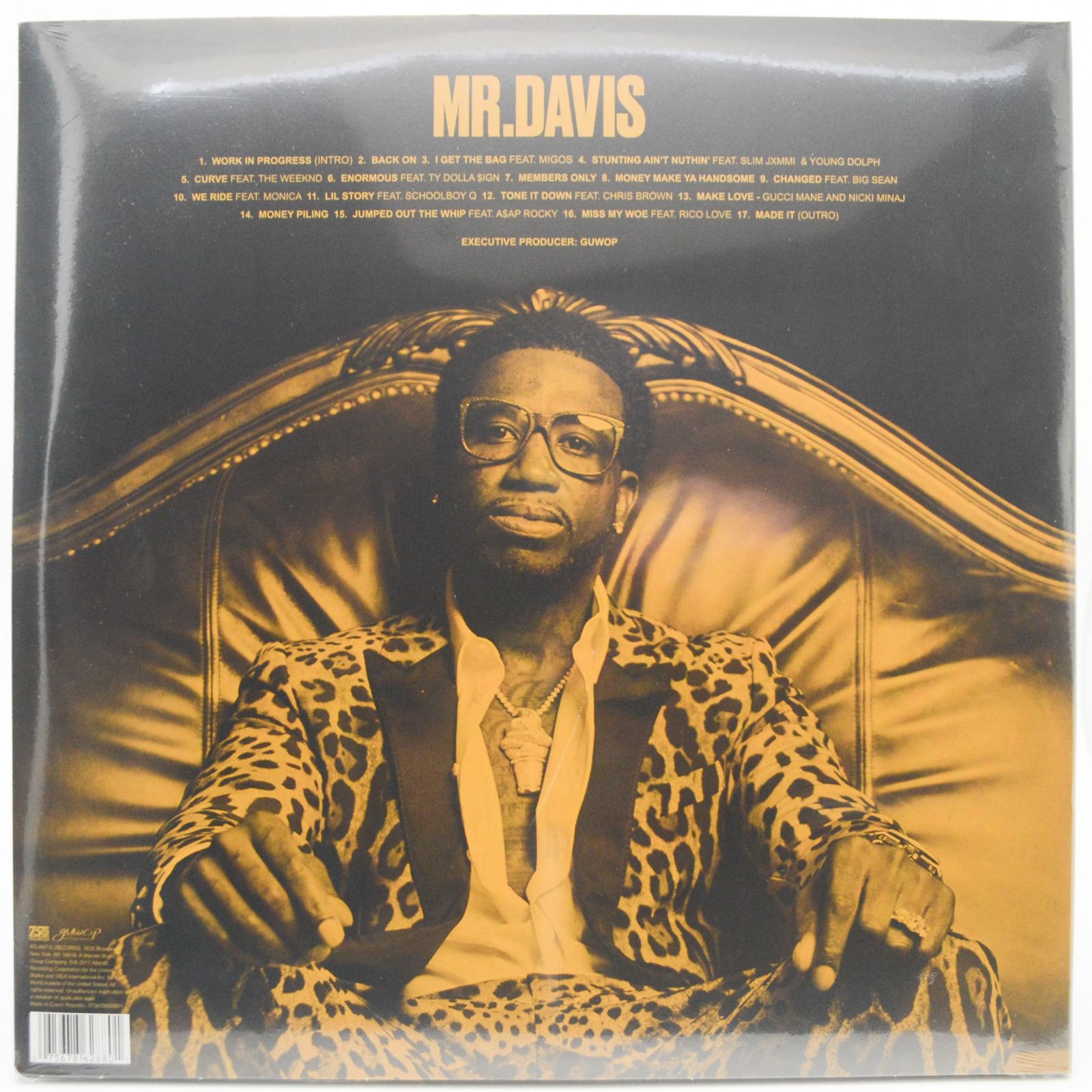 Виниловая пластинка Gucci Mane — Mr. Davis (2LP), 2017