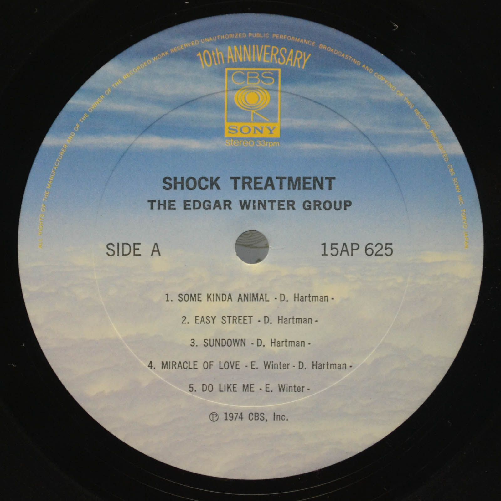Виниловая пластинка Edgar Winter Group — Shock Treatment, 1978