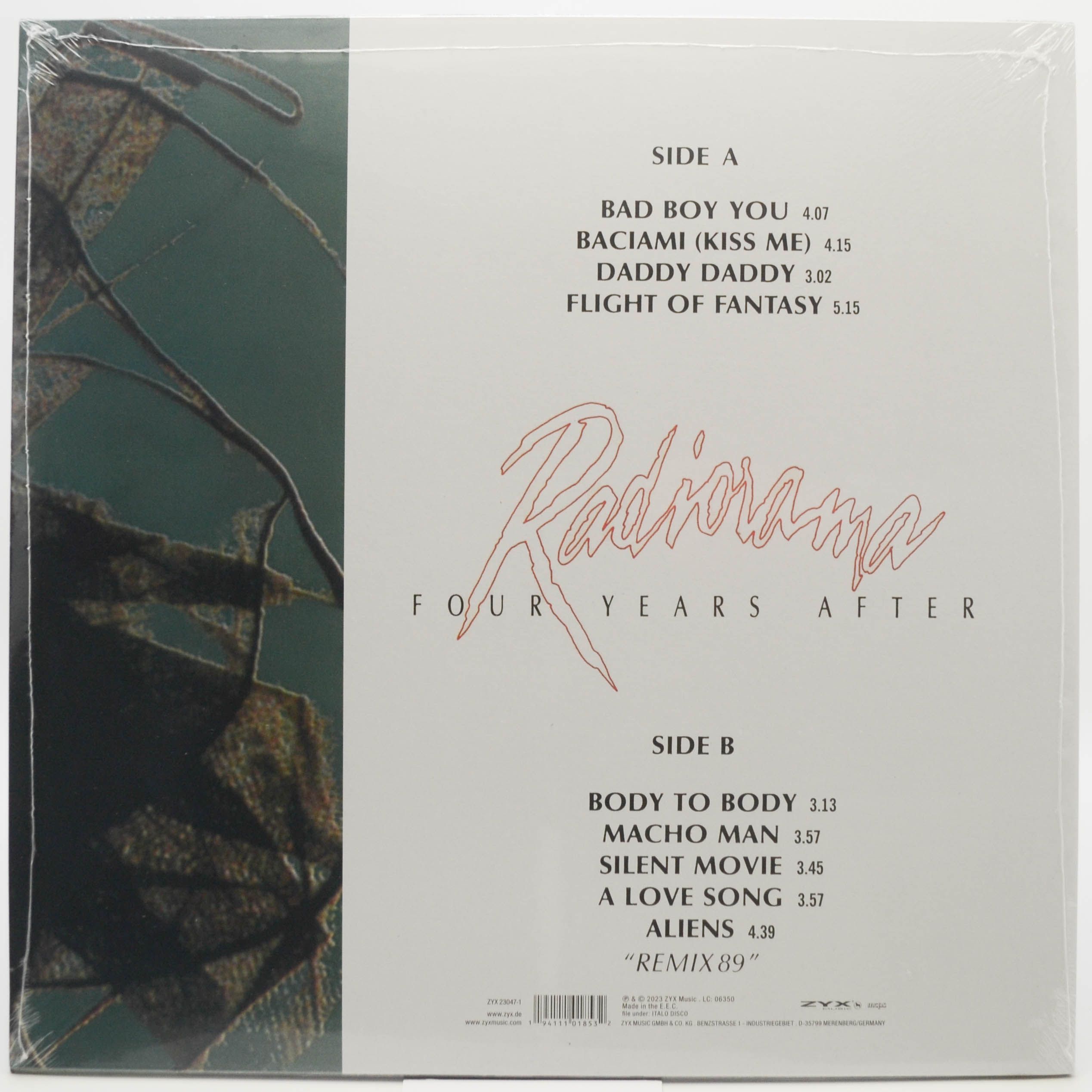Виниловая пластинка Radiorama — Four Years After, 1989
